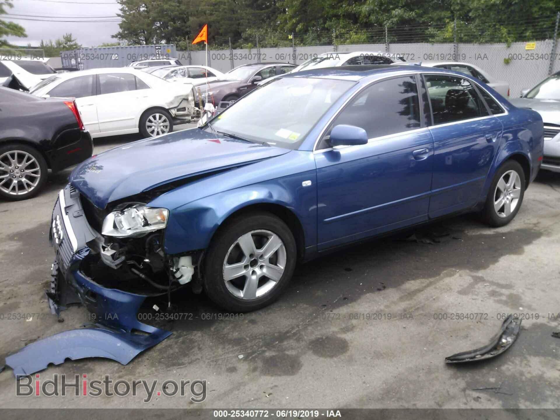 2005 AUDI A4 - VIN: WAUDF68E55A450731 - Фото 2
