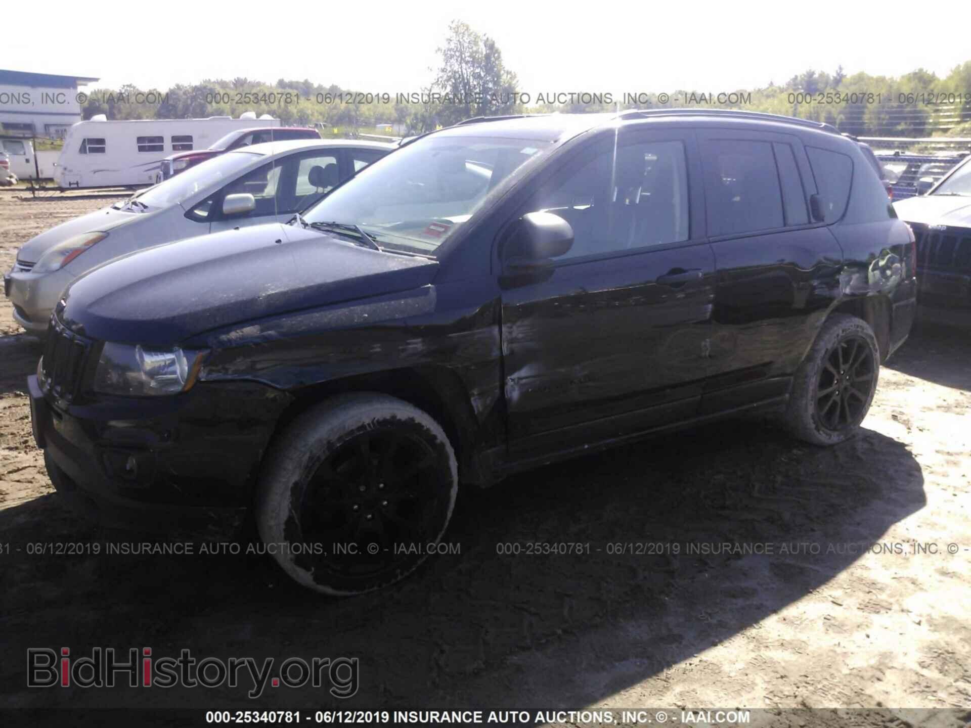 2015 JEEP COMPASS - VIN: 1C4NJCBA2FD106882 - Фото 2