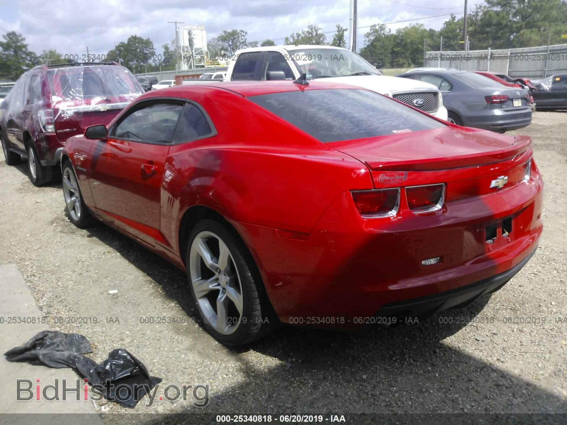 2013 CHEVROLET CAMARO - VIN: 2G1FA1E36D9176670 - Фото 3