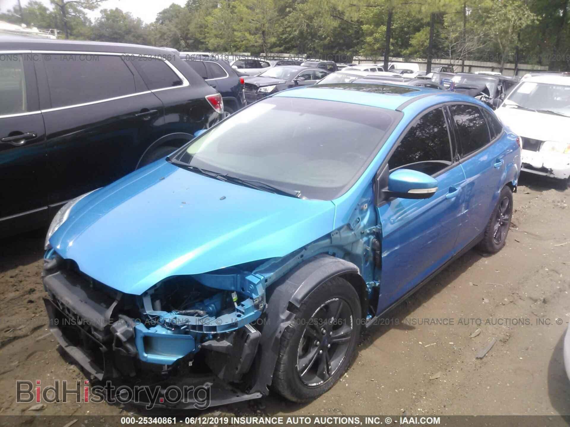 2014 FORD FOCUS - VIN: 1FADP3F27EL339129 - Фото 2