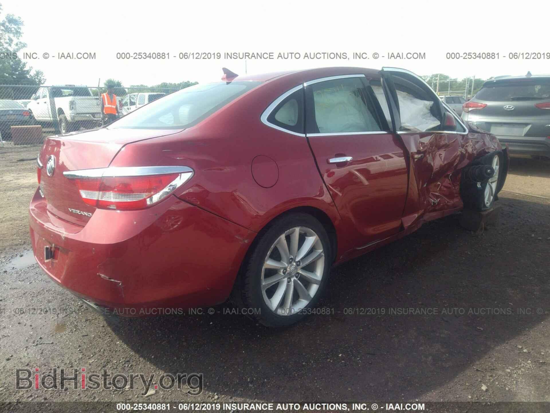 2012 BUICK VERANO - VIN: 1G4PR5SK3C4205935 - Фото 4