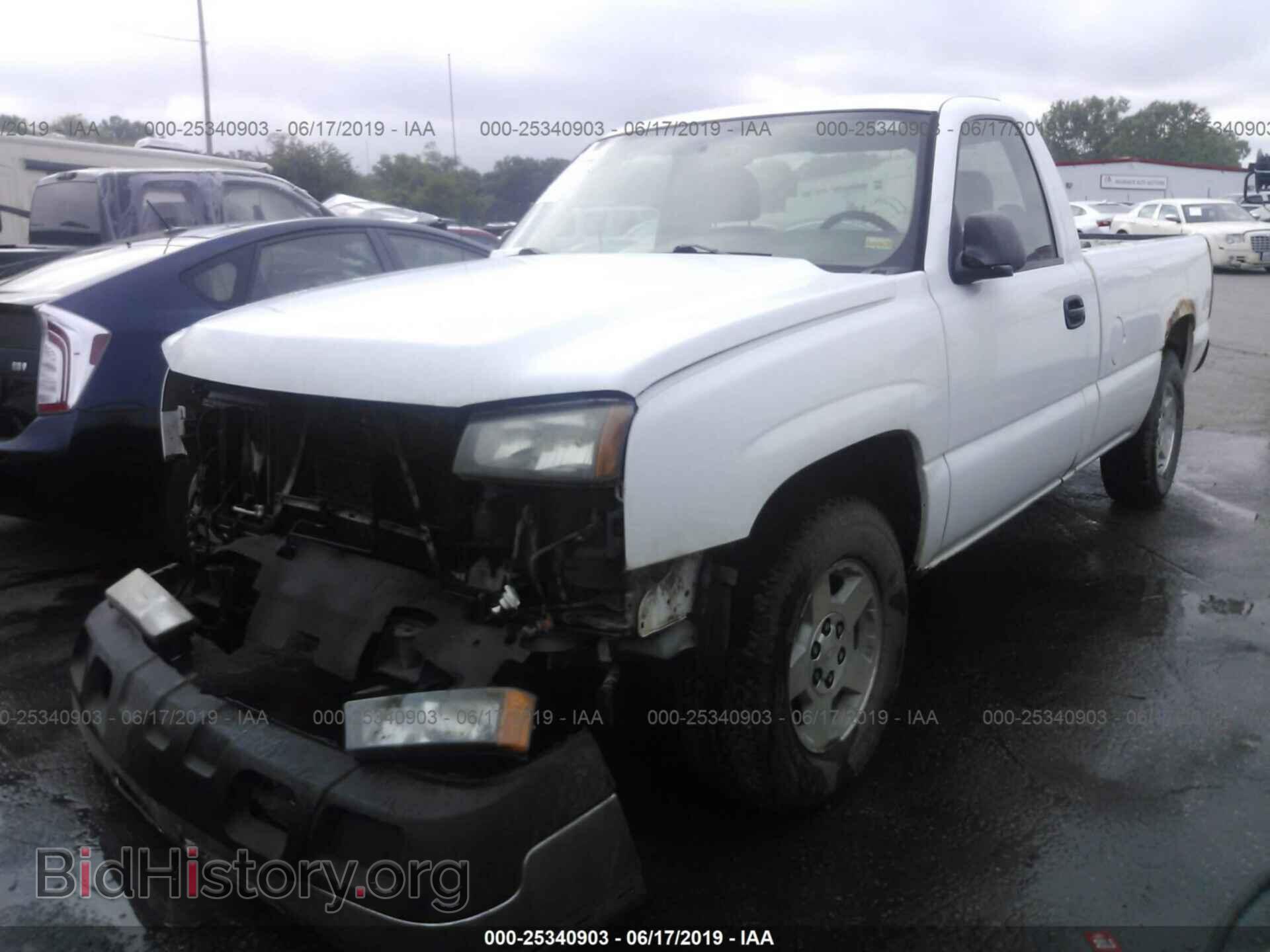 2007 CHEVROLET SILVERADO - VIN: 1GCEK14VX7E121739 - Фото 2