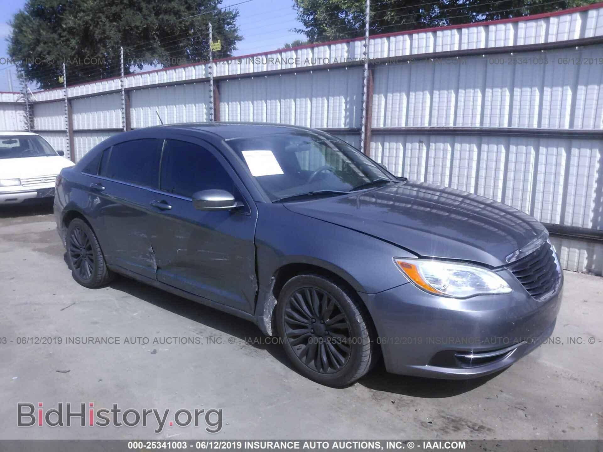 Фотография 1C3CCBAB5CN152464 - CHRYSLER 200 2012