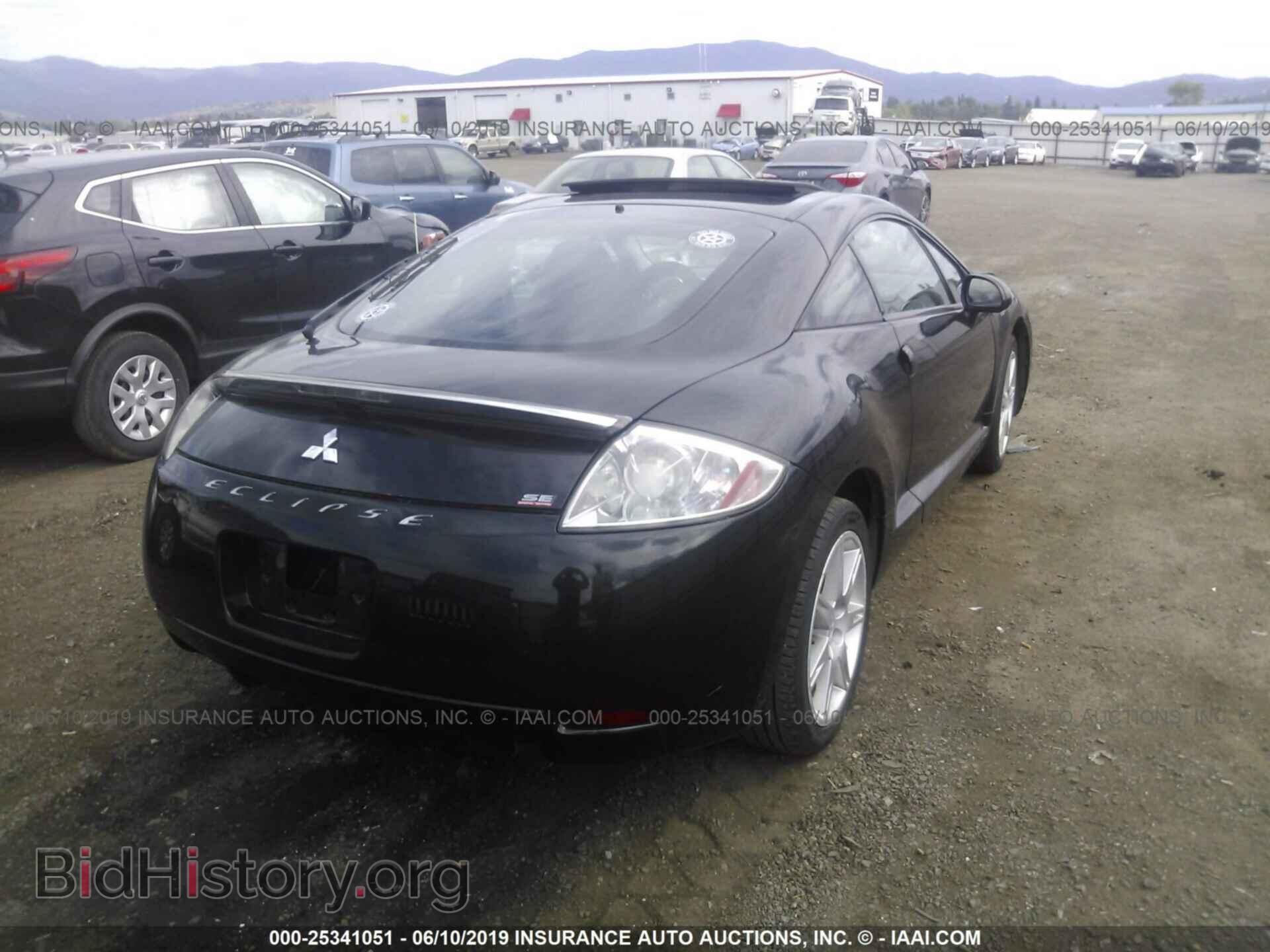 2007 MITSUBISHI ECLIPSE - VIN: 4A3AK64F27E072084 - Фото 4