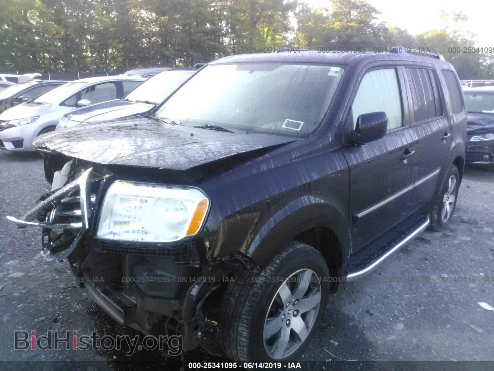 2013 HONDA PILOT - VIN: 5FNYF4H90DB051873 - Фото 2