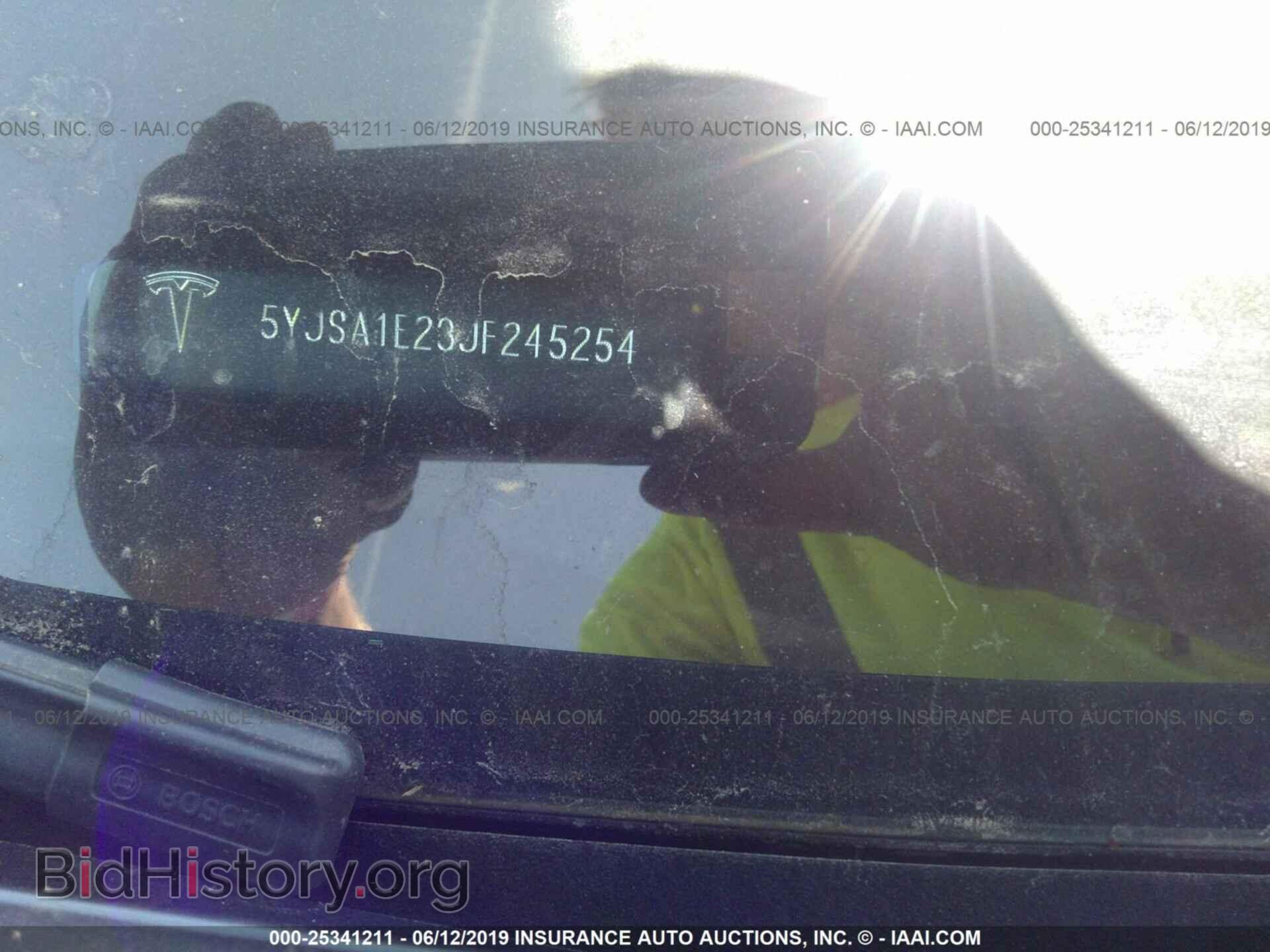 2018 TESLA MODEL S - VIN: 5YJSA1E23JF245254 - Photo 9