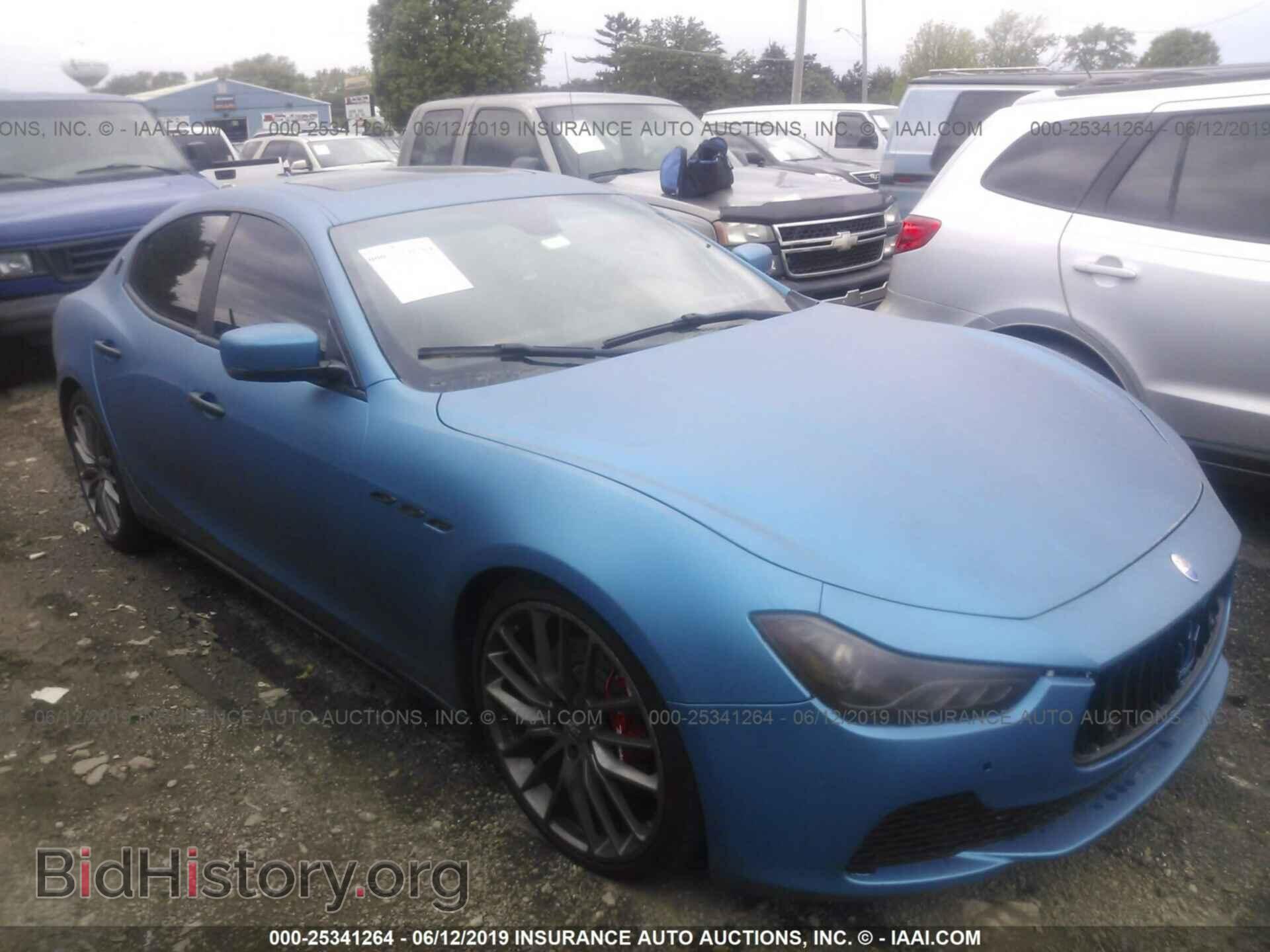 Фотография ZAM57RTA1E1124088 - MASERATI GHIBLI 2014