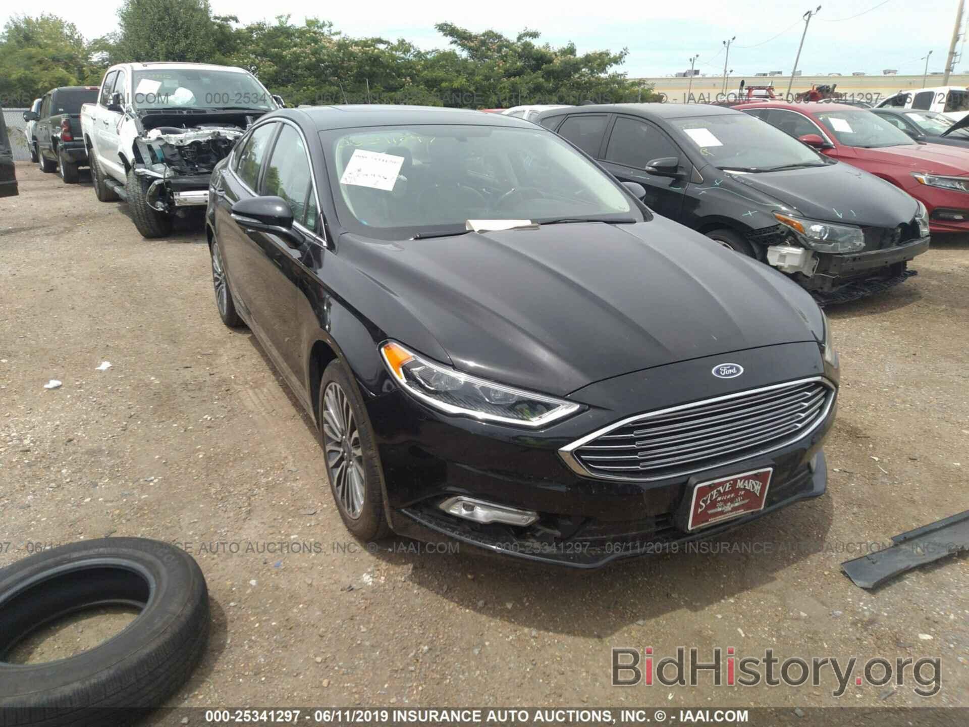 Photo 3FA6P0T90HR322655 - FORD FUSION 2017