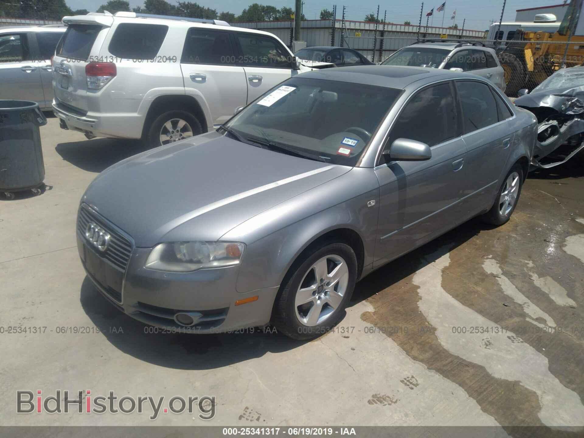 2006 AUDI A4 - VIN: WAUAF78E56A295527 - Фото 2
