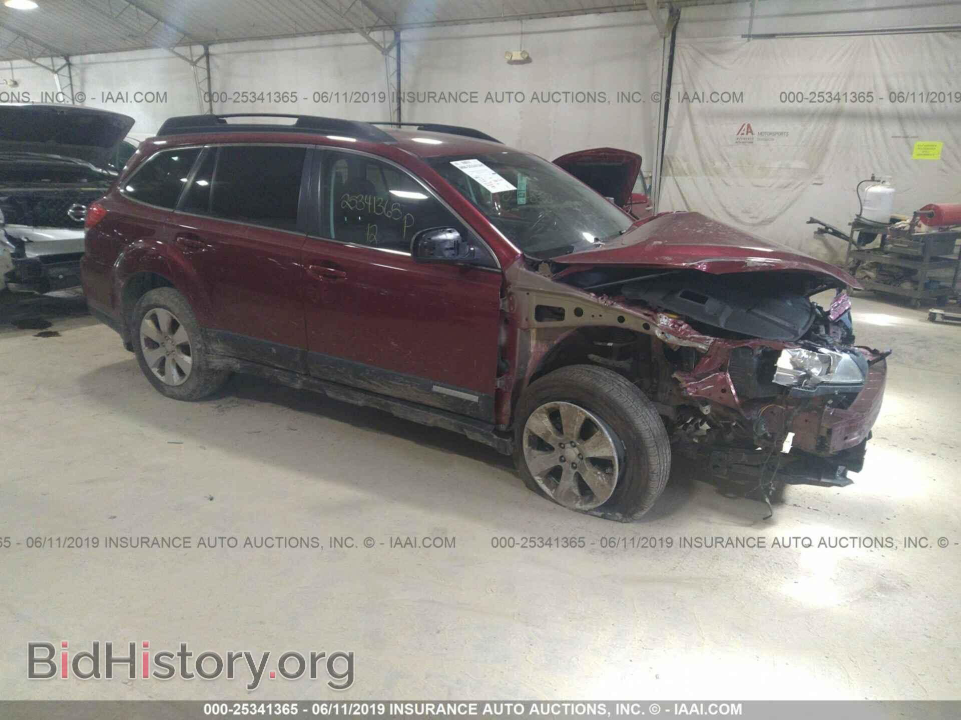 Фотография 4S4BRBCCXC3292836 - SUBARU OUTBACK 2012