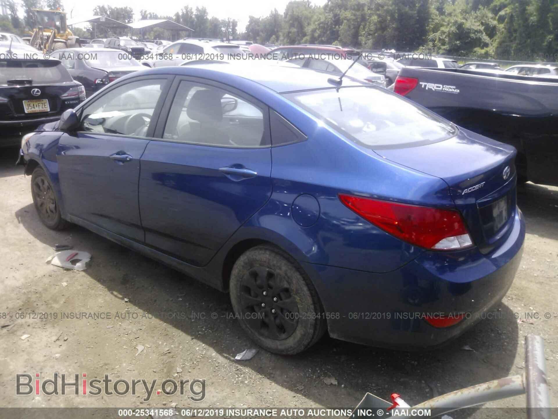 2015 HYUNDAI ACCENT - VIN: KMHCT4AEXFU801134 - Фото 3