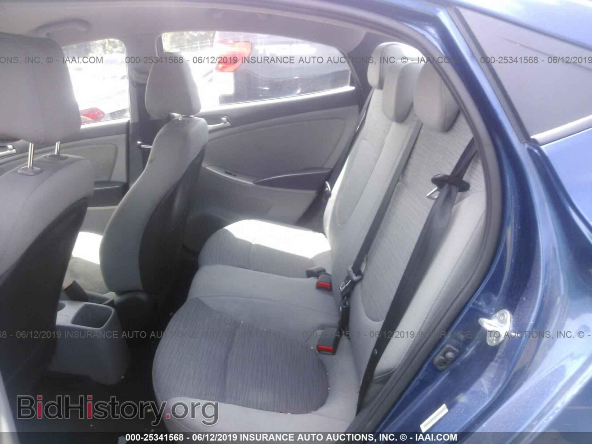 2015 HYUNDAI ACCENT - VIN: KMHCT4AEXFU801134 - Фото 8