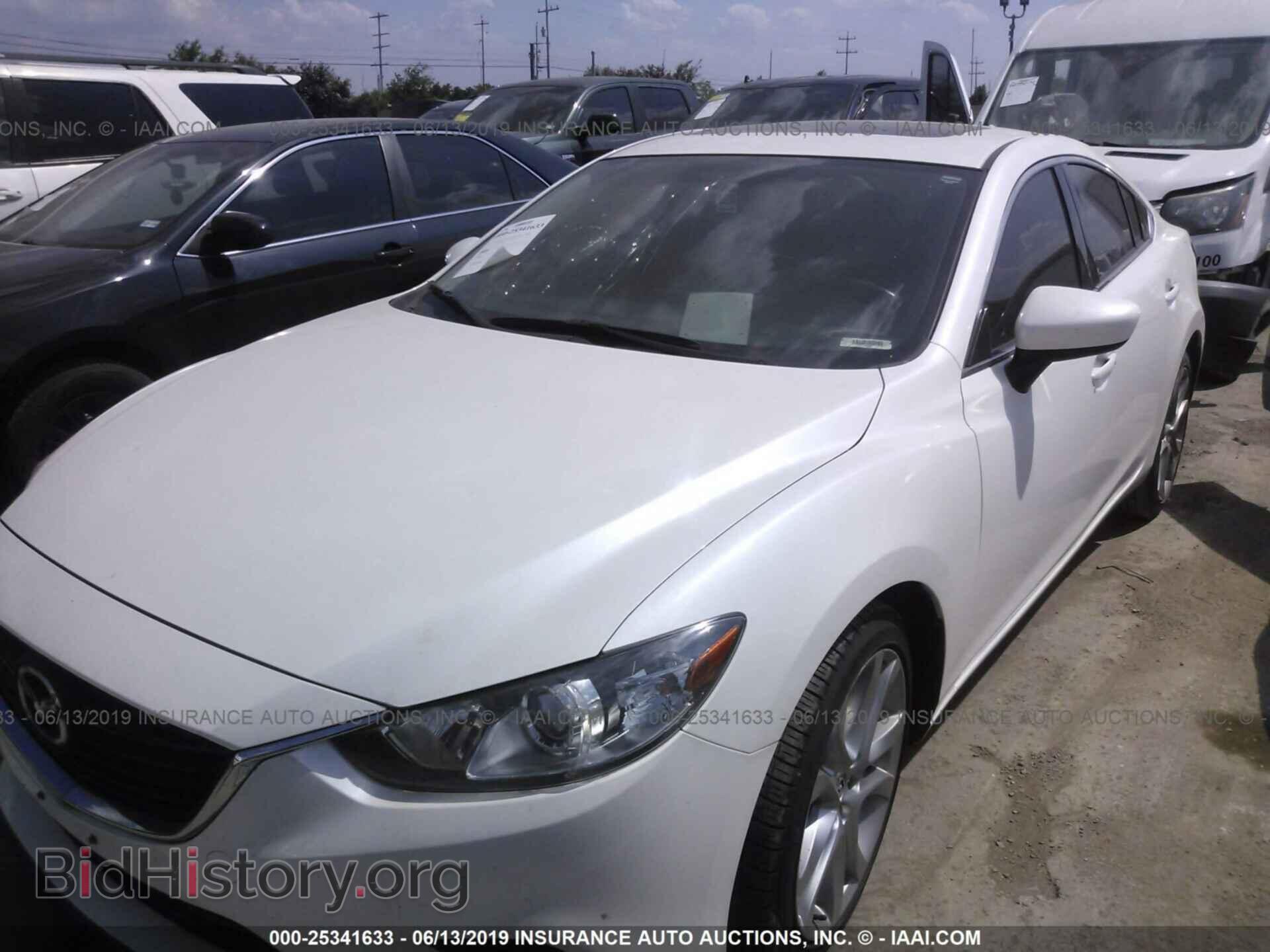 2016 MAZDA 6 - VIN: JM1GJ1V59G1461322 - Фото 2