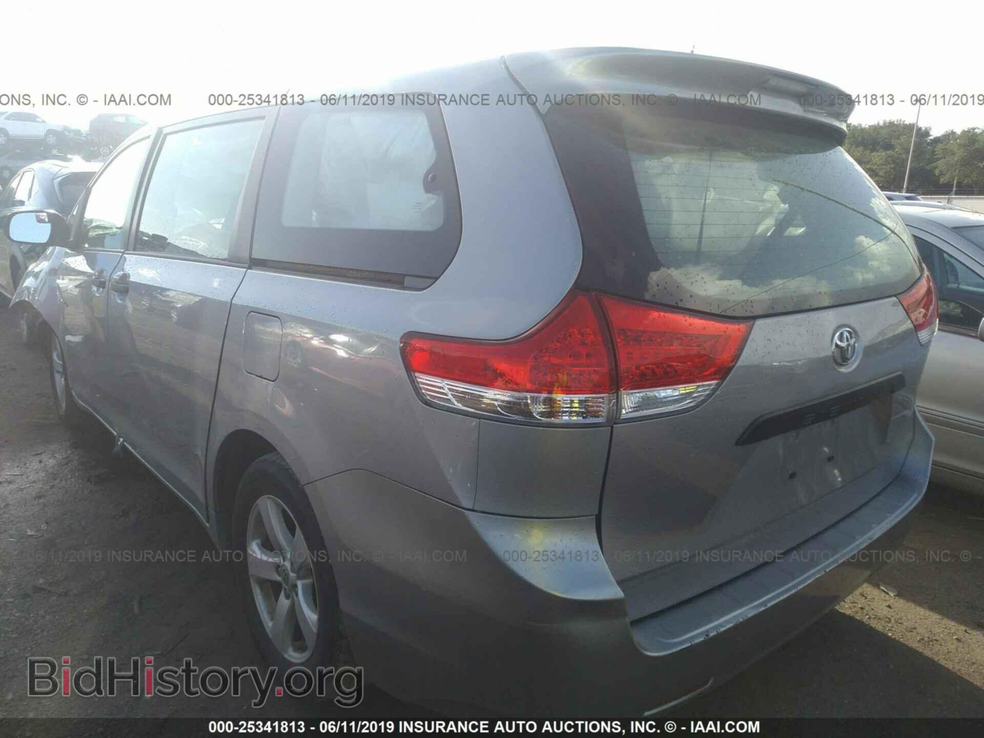 2012 TOYOTA SIENNA - VIN: 5TDZK3DC1CS192425 - Фото 3