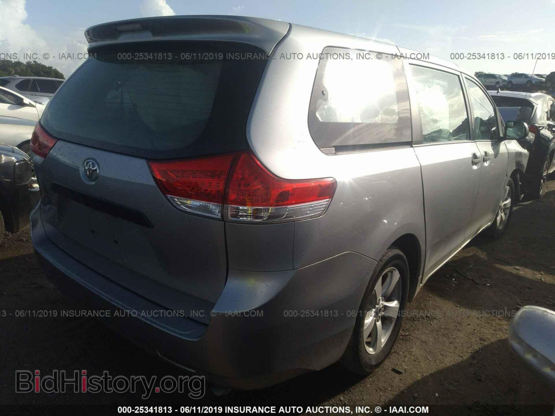 2012 TOYOTA SIENNA - VIN: 5TDZK3DC1CS192425 - Фото 4