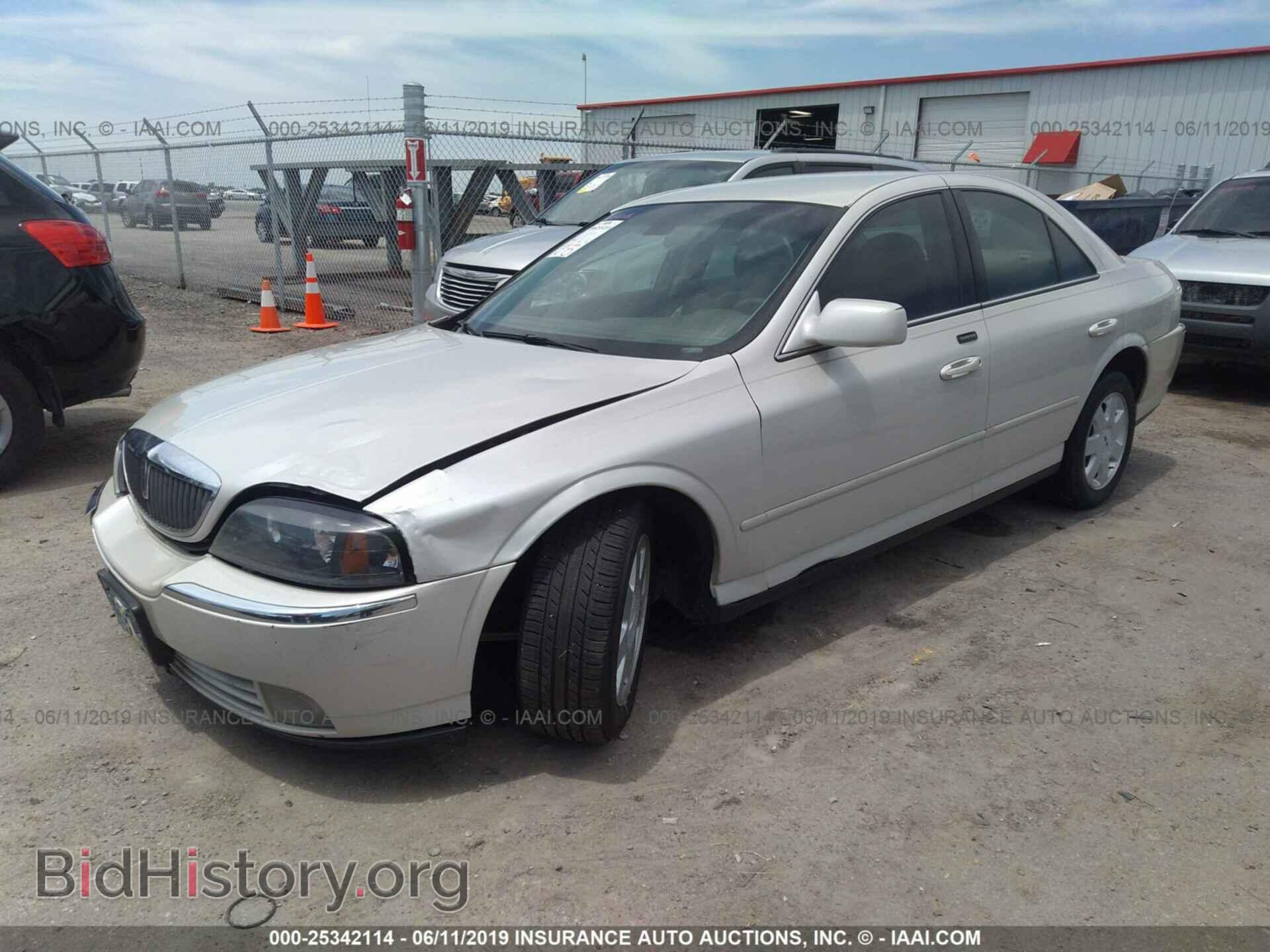 2004 LINCOLN LS - VIN: 1LNHM86S24Y645654 - Фото 2