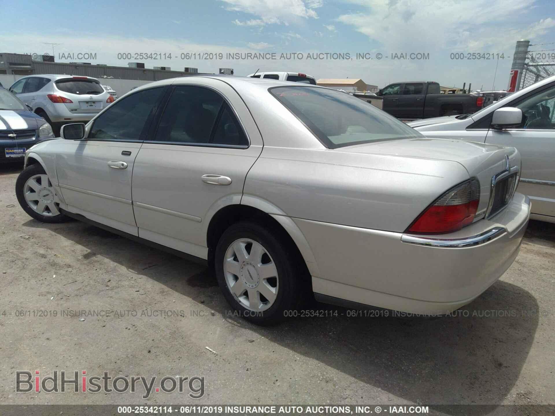 2004 LINCOLN LS - VIN: 1LNHM86S24Y645654 - Фото 3
