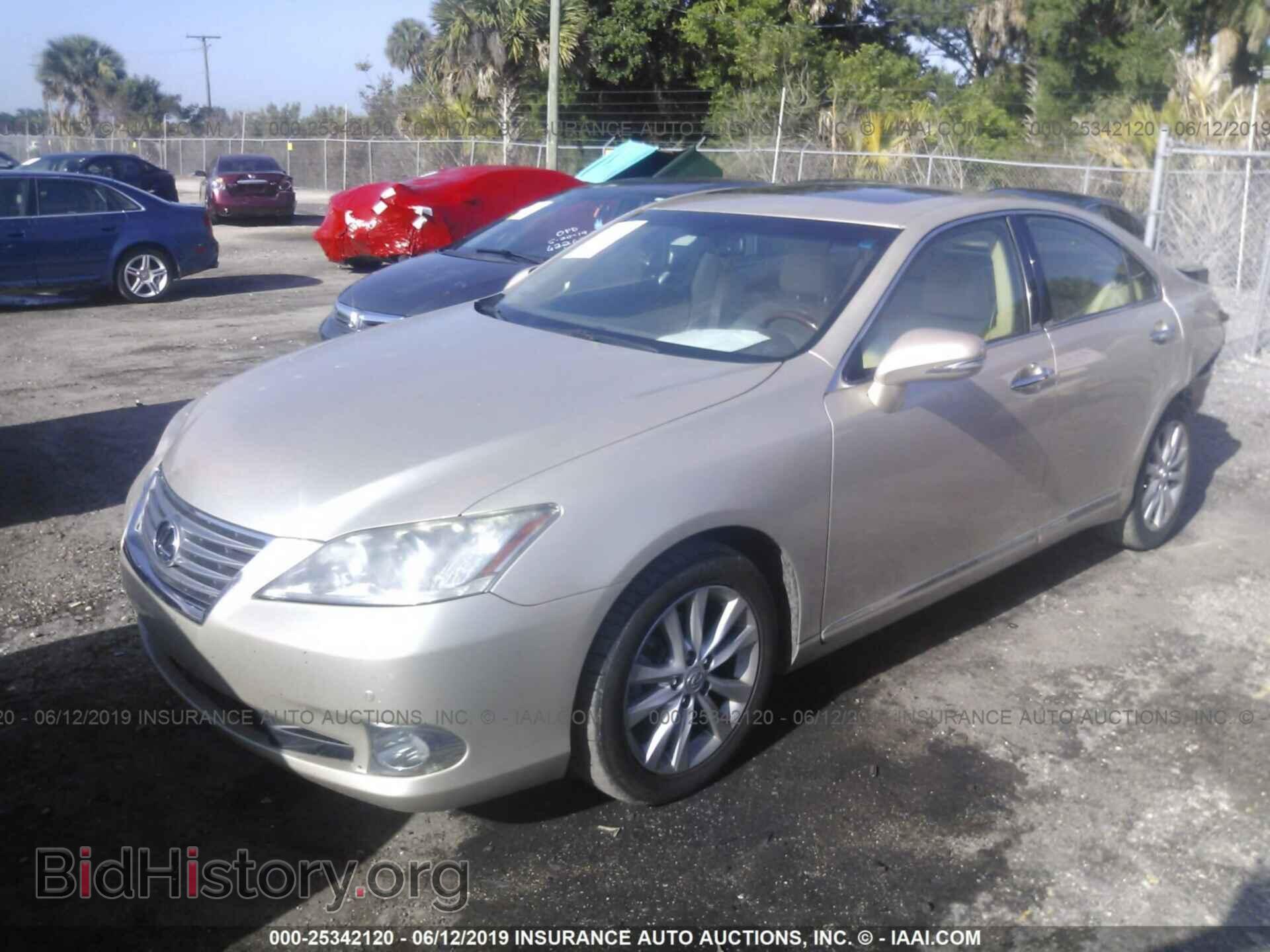 2012 LEXUS ES - VIN: JTHBK1EG4C2508994 - Фото 2