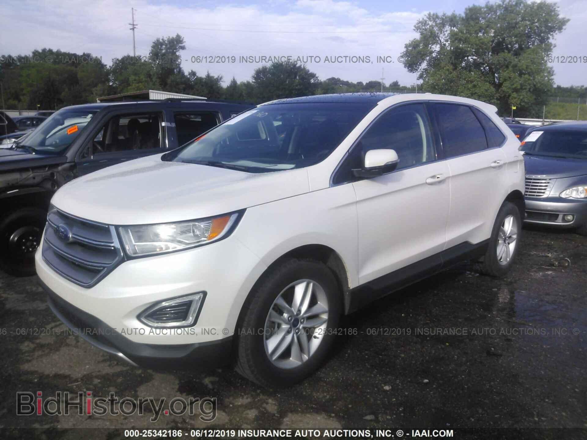 2015 FORD EDGE - VIN: 2FMTK4J97FBC07080 - Фото 2