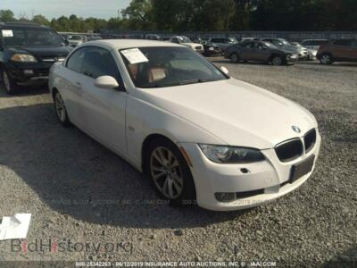 2009 BMW 335 I, белый — VIN WBAWL735X9P178985, IAAI
