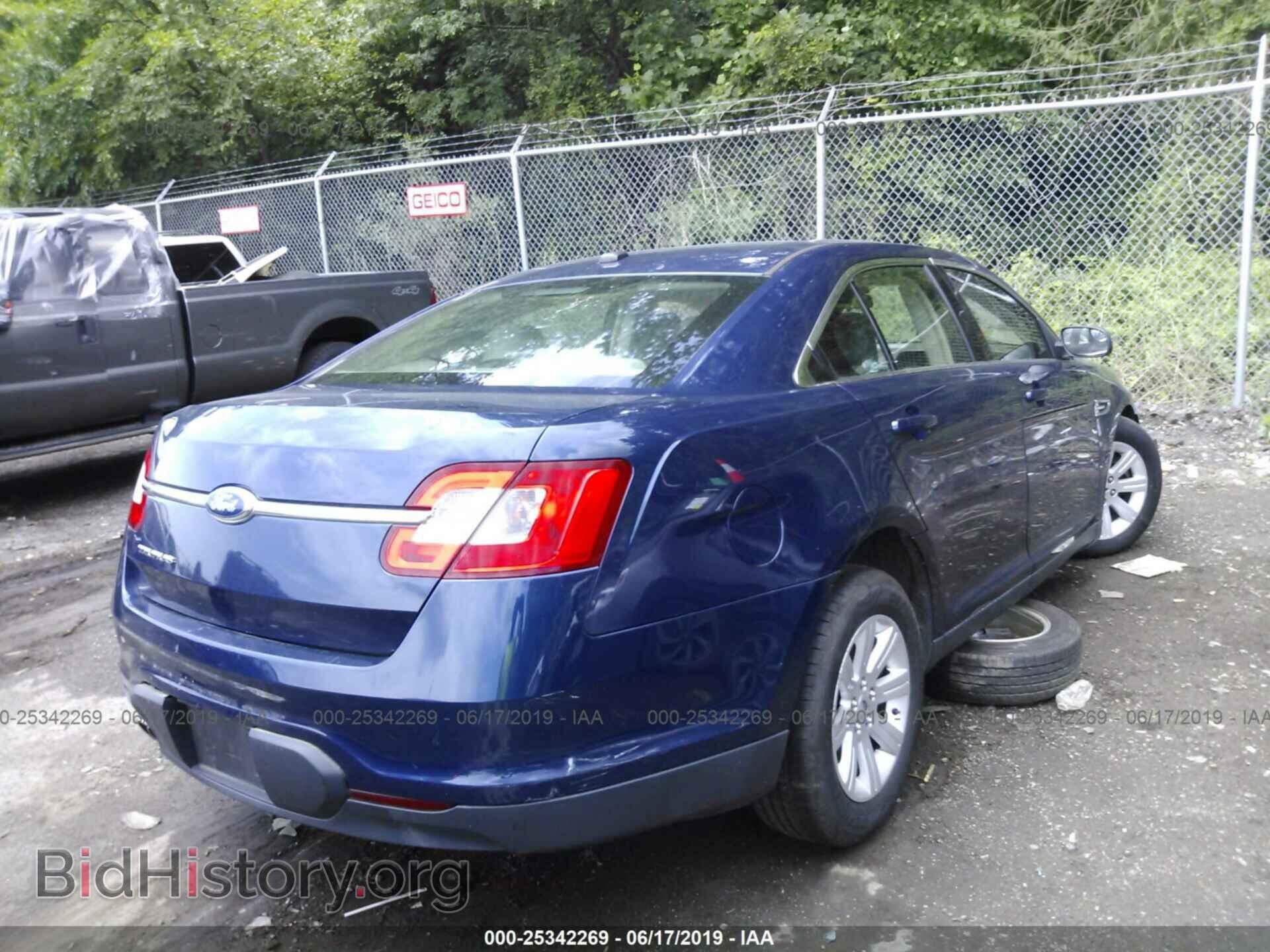 2012 FORD TAURUS - VIN: 1FAHP2DW2CG115273 - Фото 4