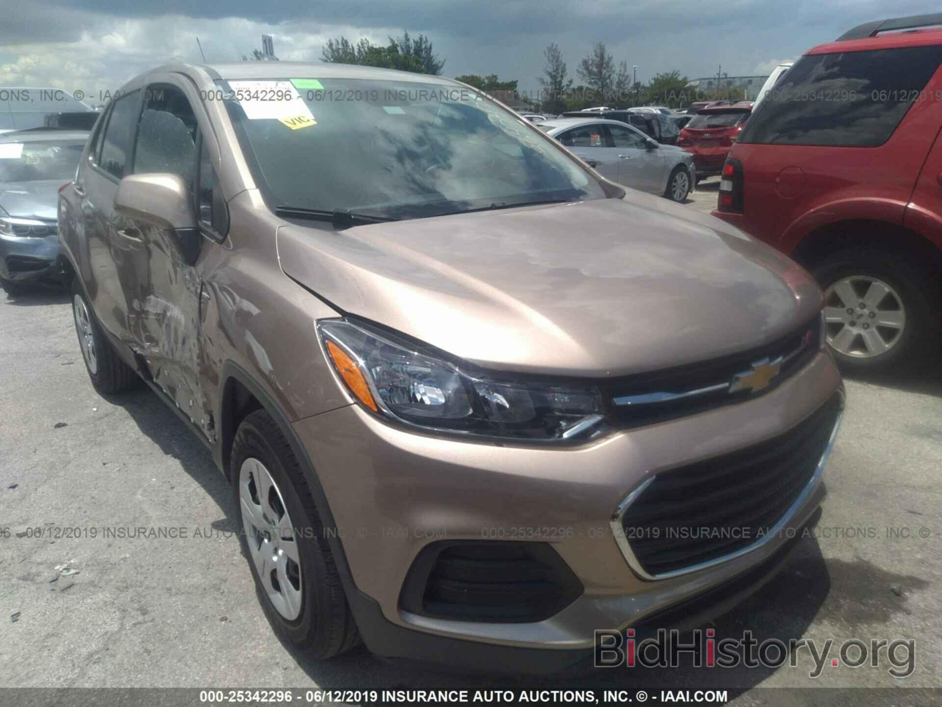 Фотография 3GNCJKSB2JL364047 - CHEVROLET TRAX 2018