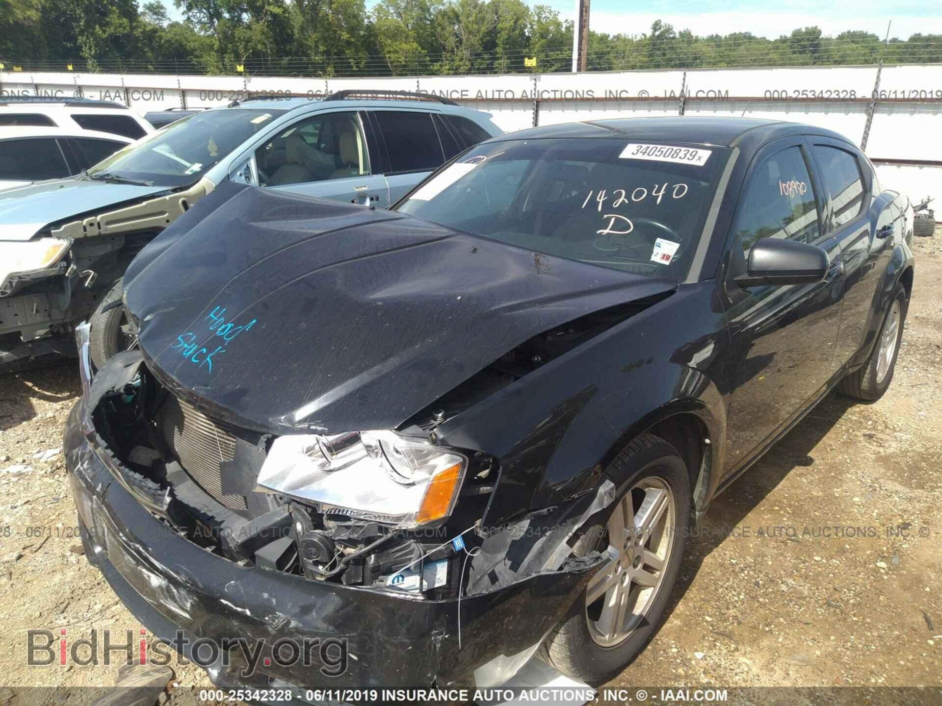 2012 DODGE AVENGER - VIN: 1C3CDZCB9CN142040 - Photo 2