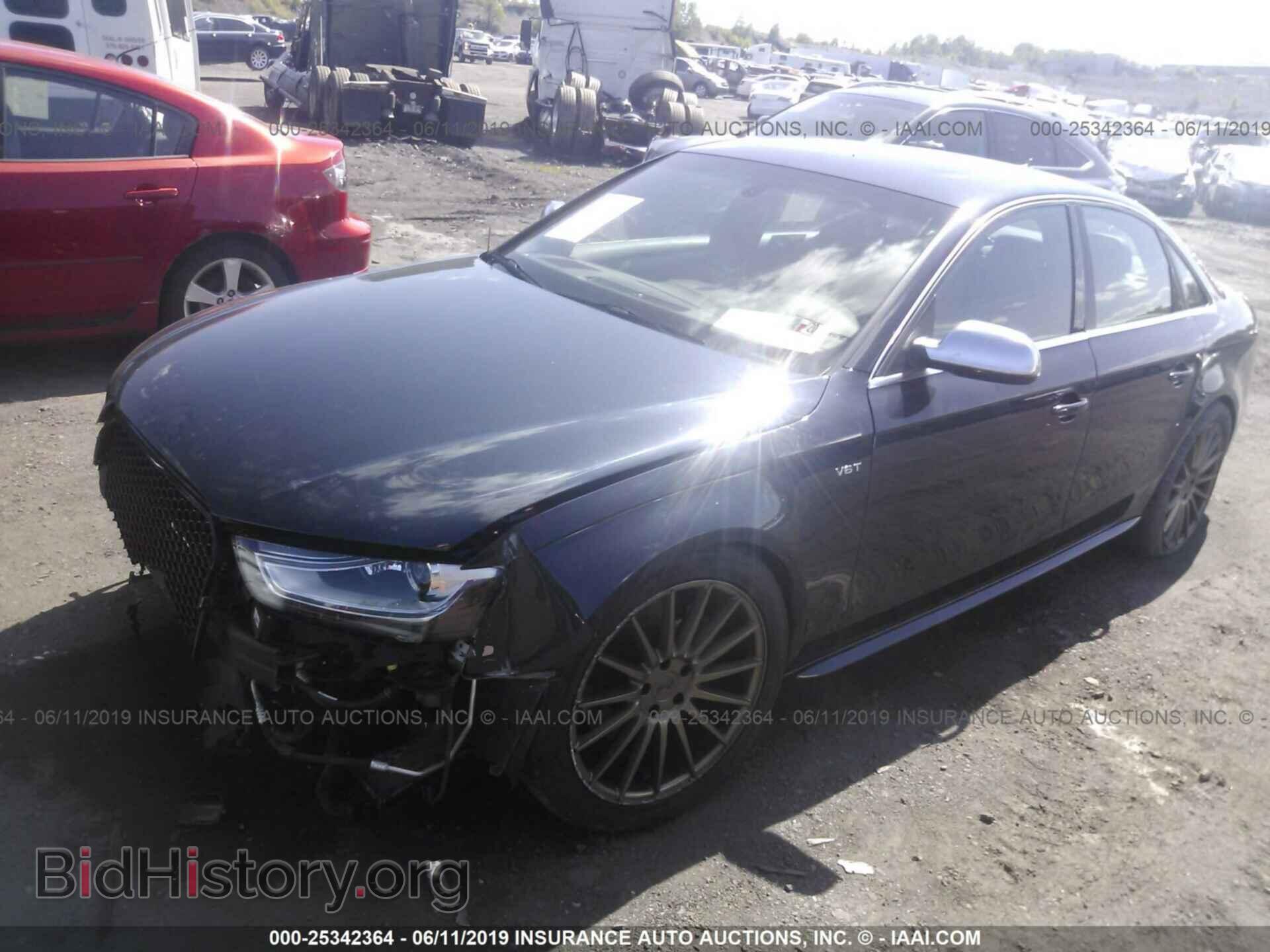 2013 AUDI S4 - VIN: WAUKGAFL4DA114852 - Фото 2