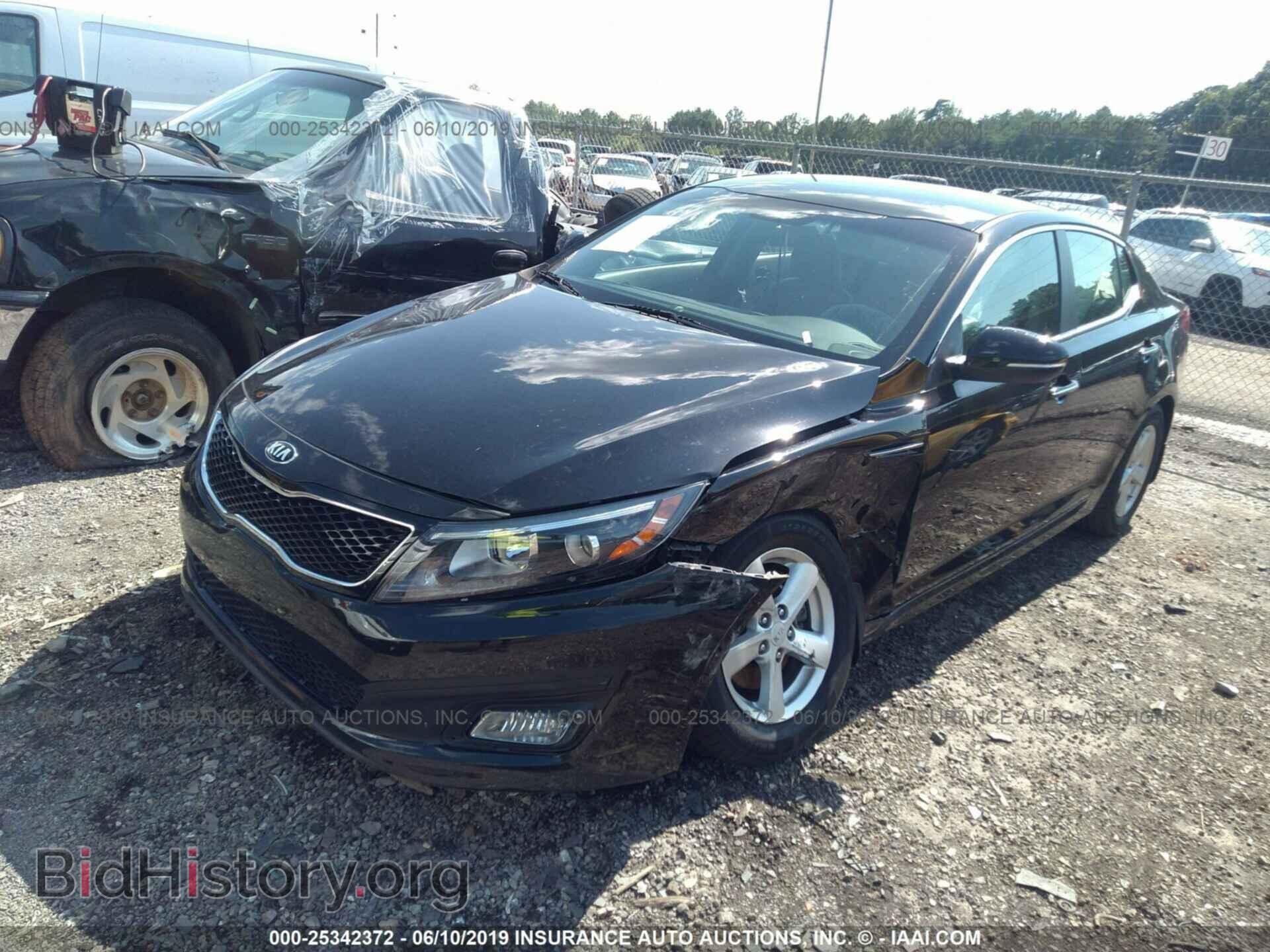 2015 KIA OPTIMA - VIN: KNAGM4A72F5650026 - Фото 2