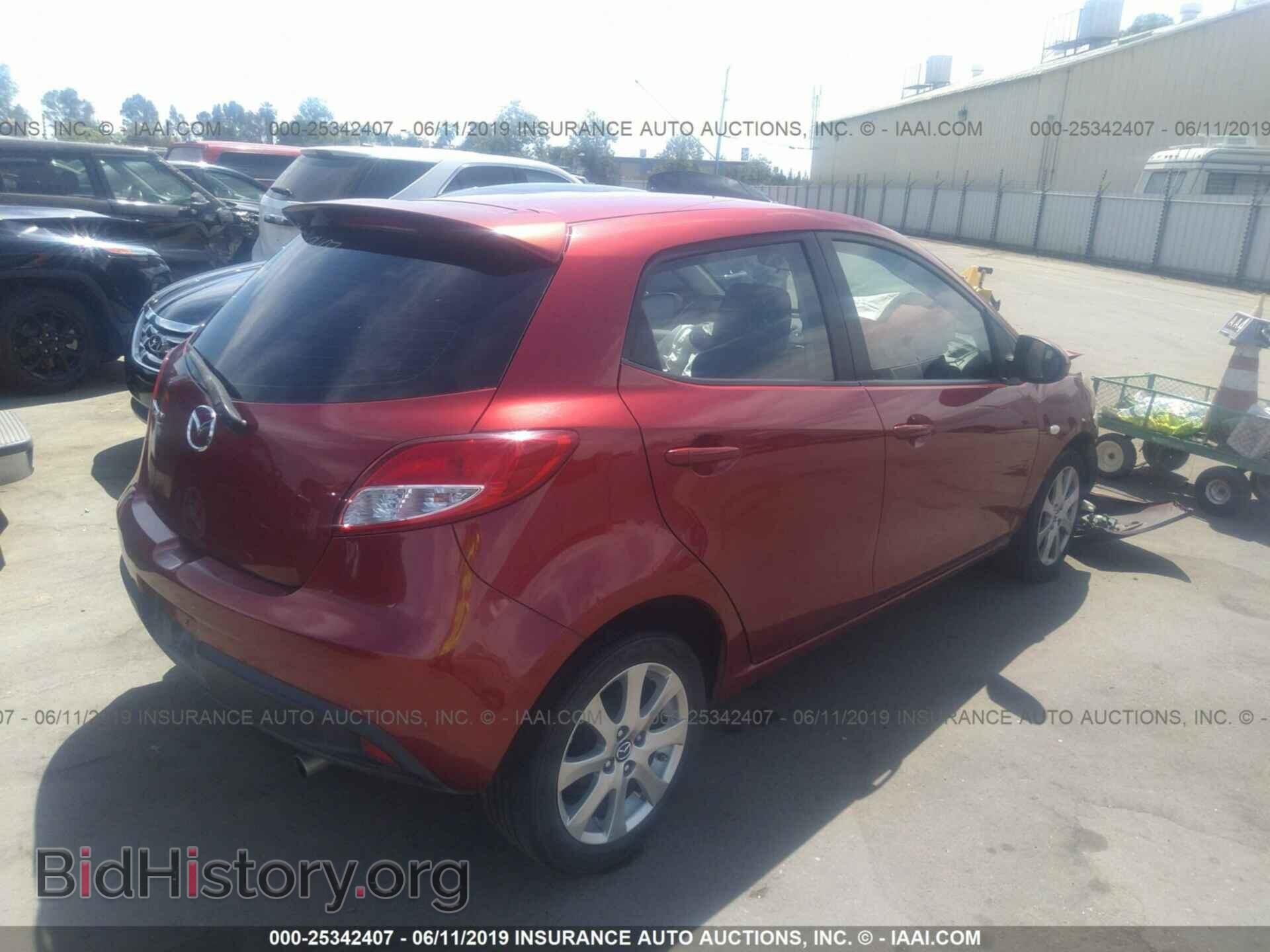 2014 MAZDA MAZDA2 - VIN: JM1DE1LZ1E0177361 - Фото 4