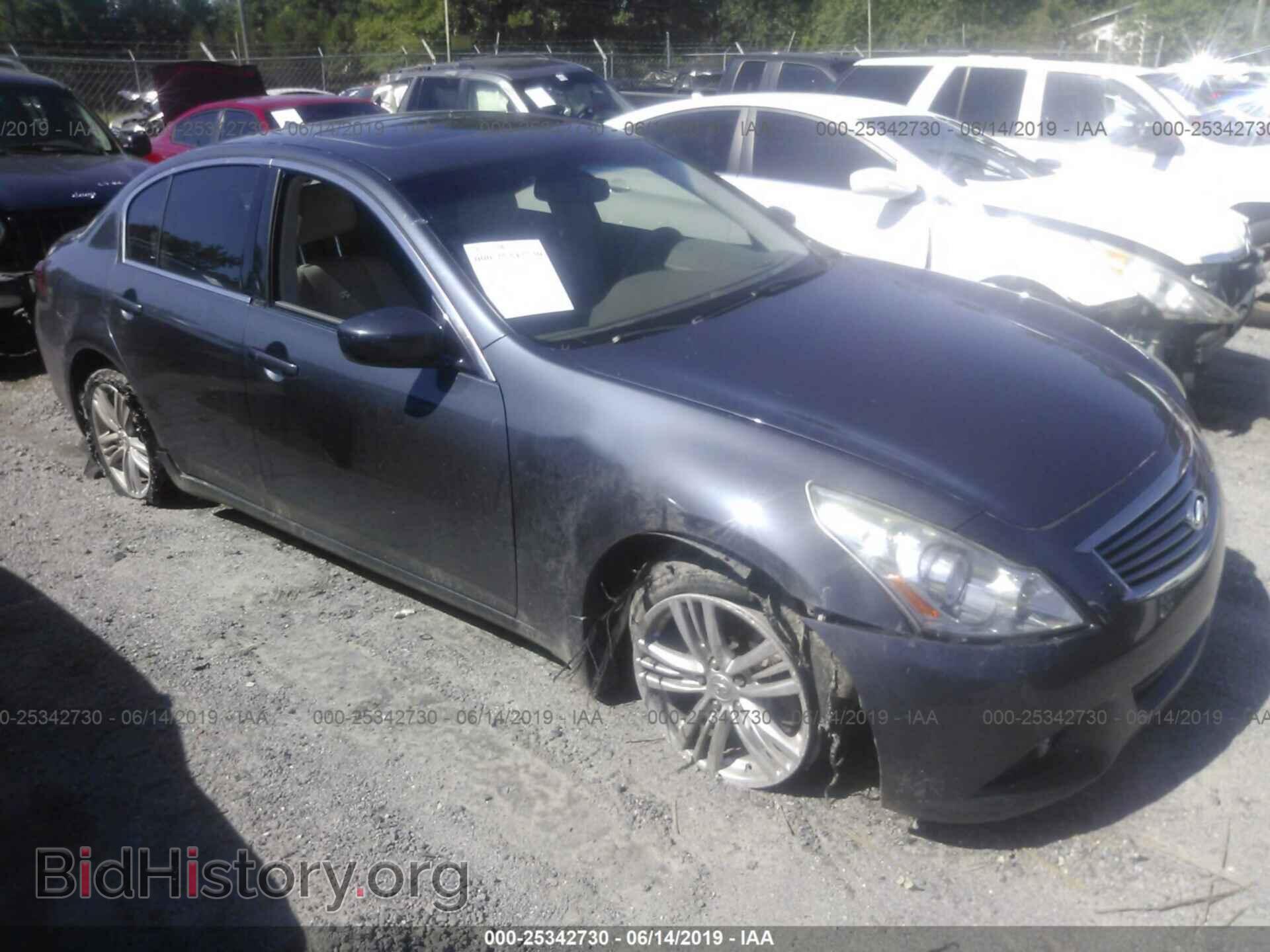Photo JN1DV6APXCM700268 - INFINITI G25 2012