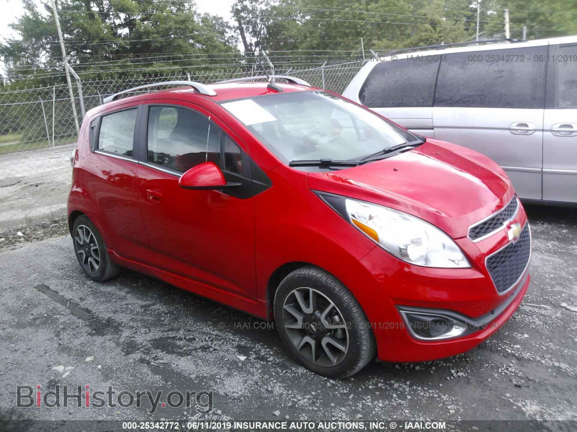 Photo KL8CF6S98DC622949 - CHEVROLET SPARK 2013