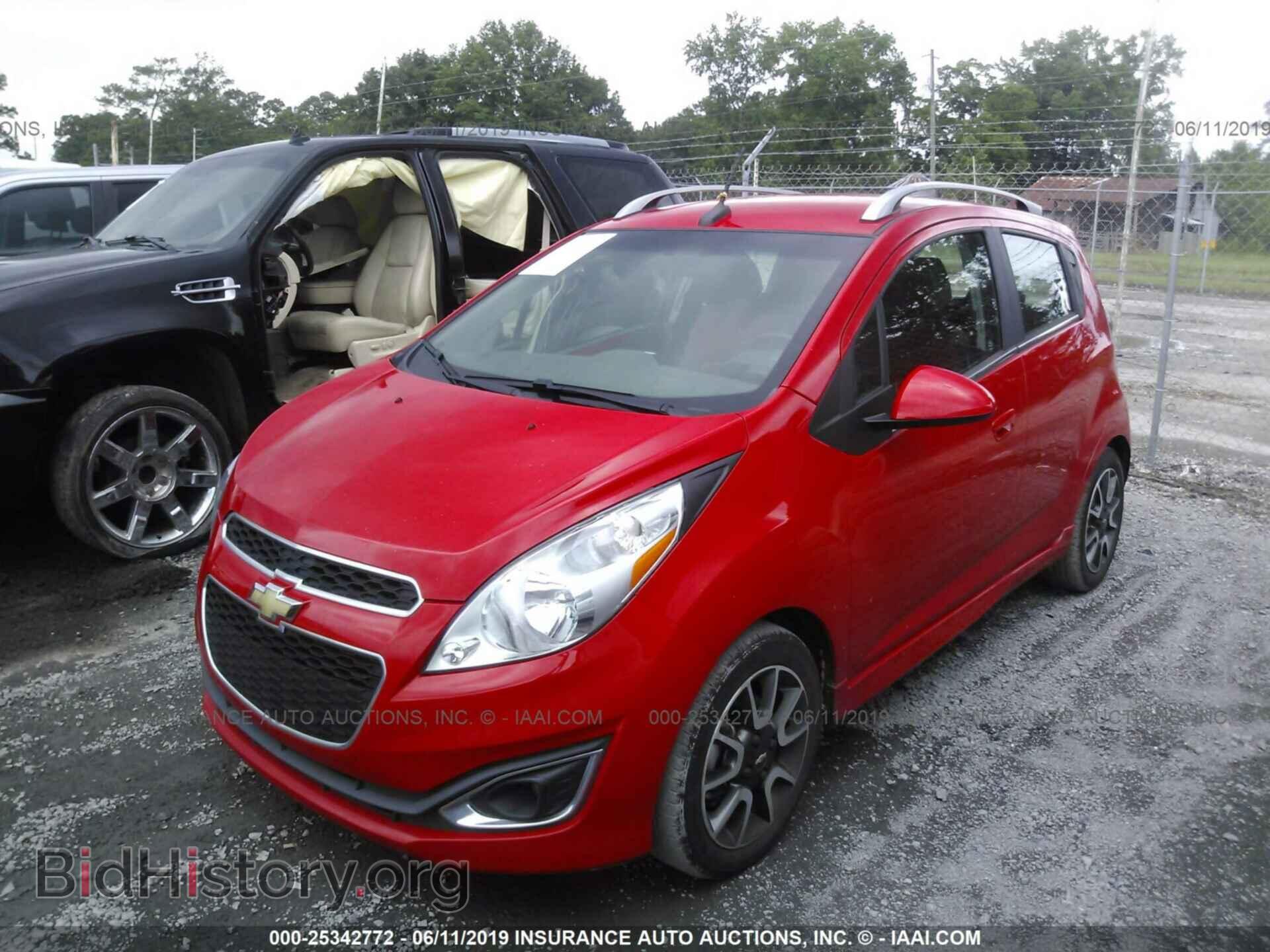 2013 CHEVROLET SPARK - VIN: KL8CF6S98DC622949 - Фото 2