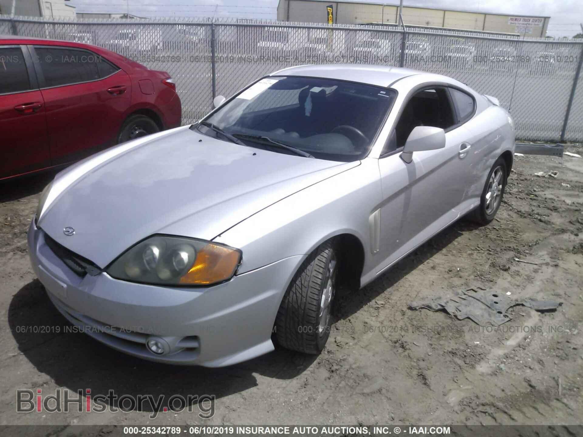 2003 HYUNDAI TIBURON - VIN: KMHHM65D73U102006 - Фото 2