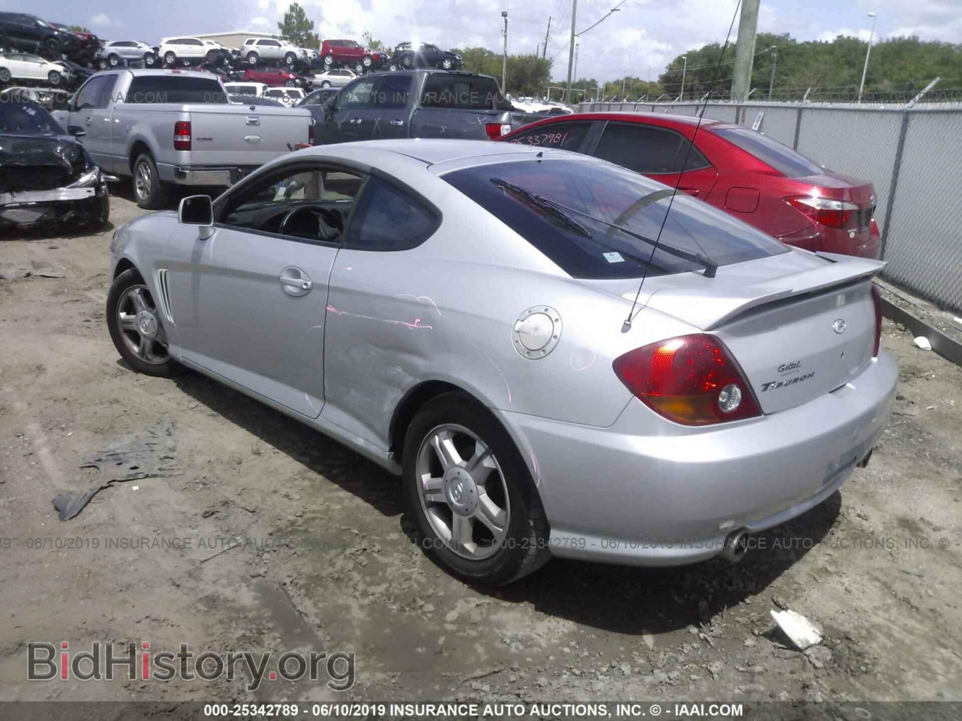2003 HYUNDAI TIBURON - VIN: KMHHM65D73U102006 - Фото 3