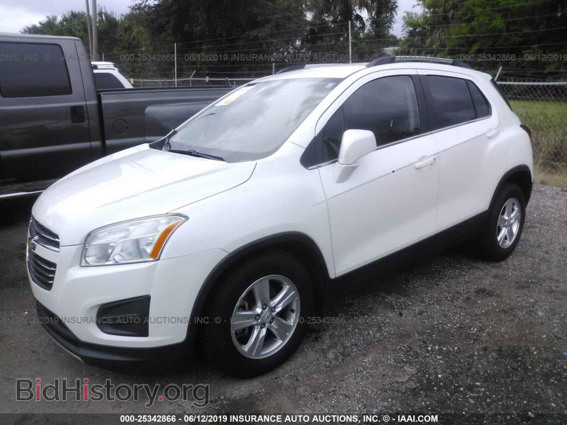 2015 CHEVROLET TRAX - VIN: KL7CJLSB5FB167491 - Фото 2
