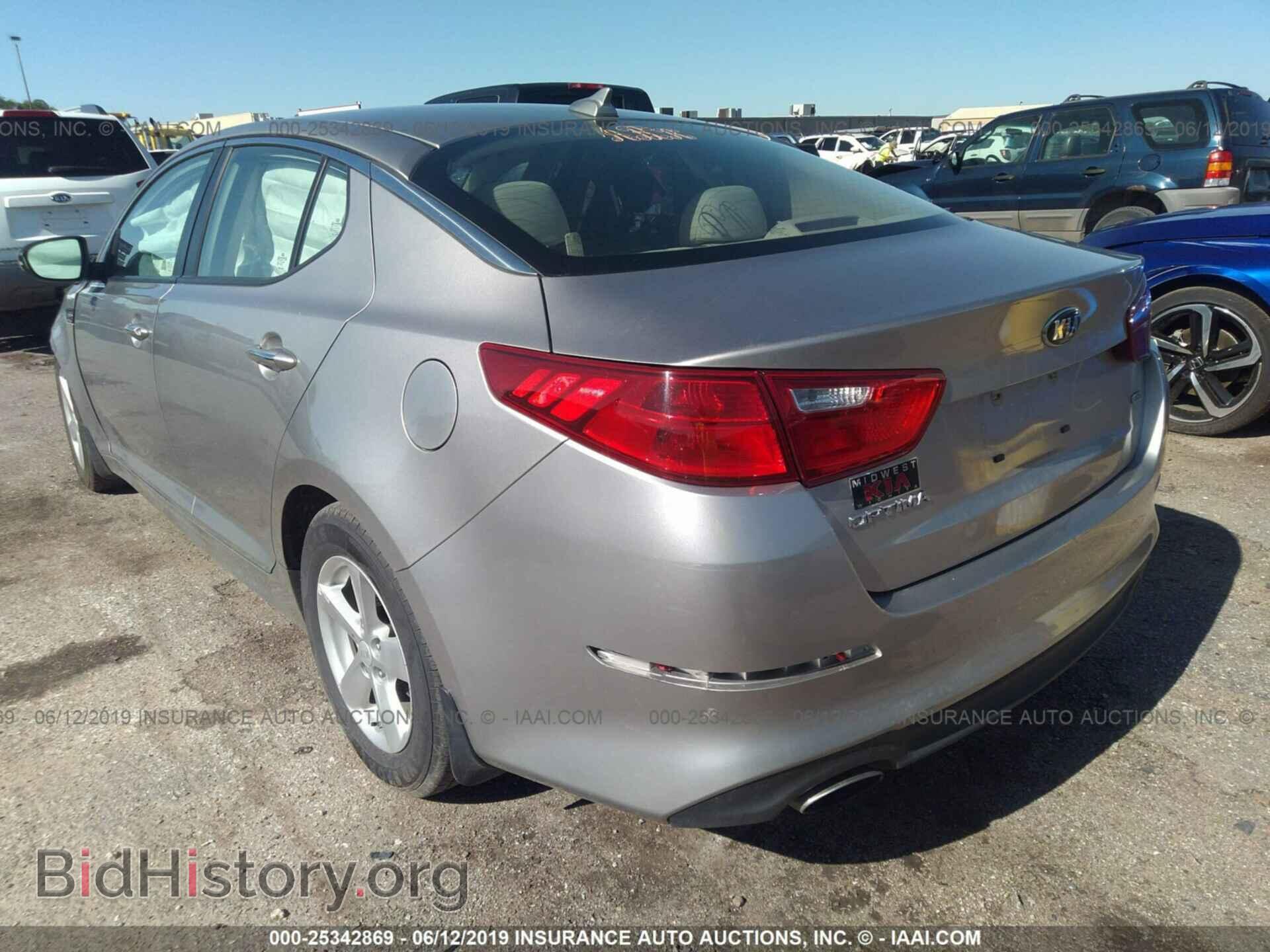 2014 KIA OPTIMA - VIN: KNAGM4A73E5452845 - Фото 3