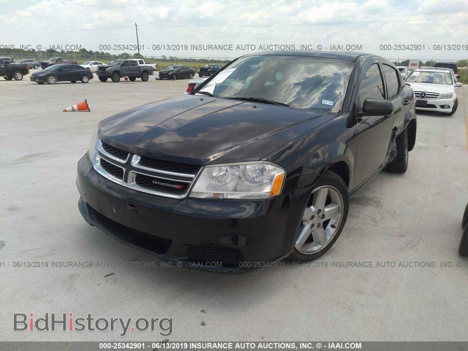 2012 DODGE AVENGER - VIN: 1C3CDZCB4CN253417 - Фото 2