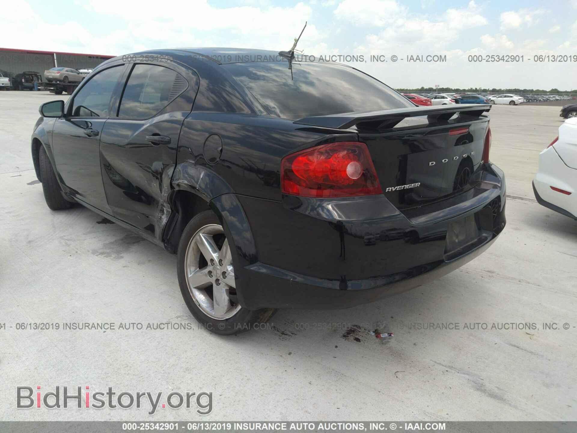 2012 DODGE AVENGER - VIN: 1C3CDZCB4CN253417 - Фото 3