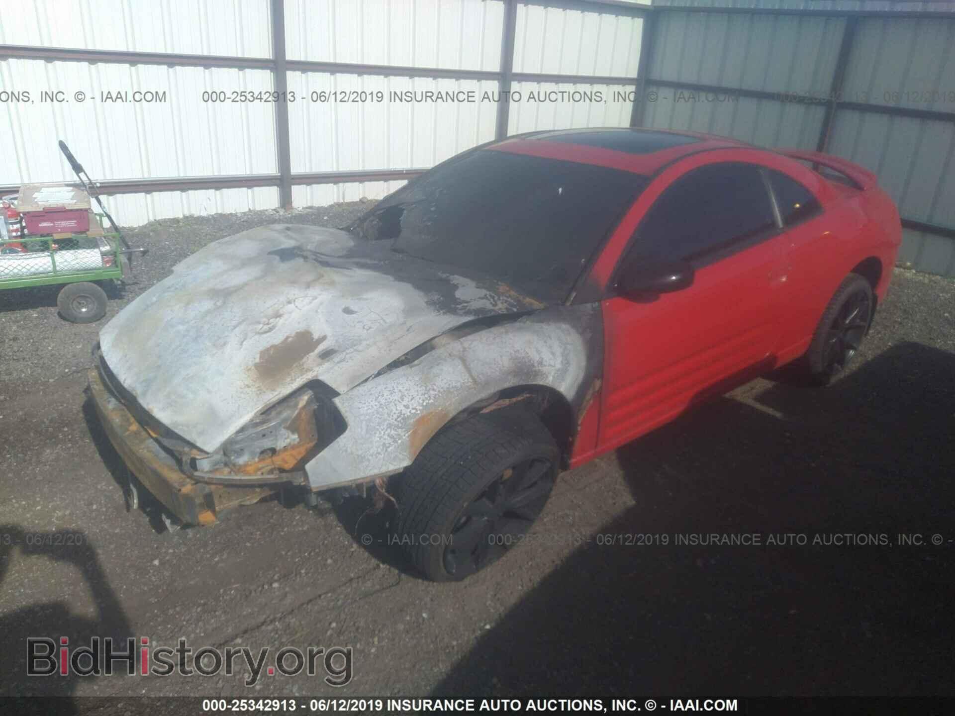 2003 MITSUBISHI ECLIPSE - VIN: 4A3AC44G93E032380 - Фото 2