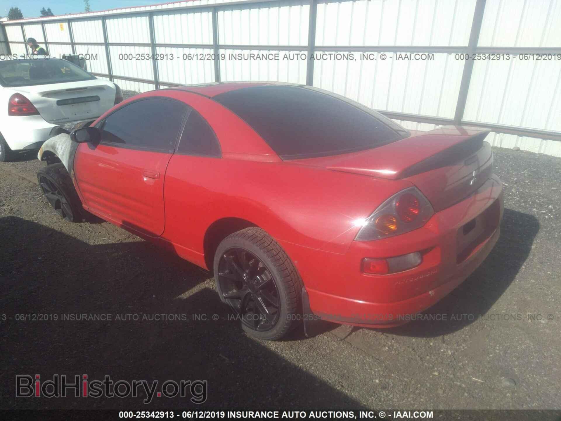 2003 MITSUBISHI ECLIPSE - VIN: 4A3AC44G93E032380 - Фото 3