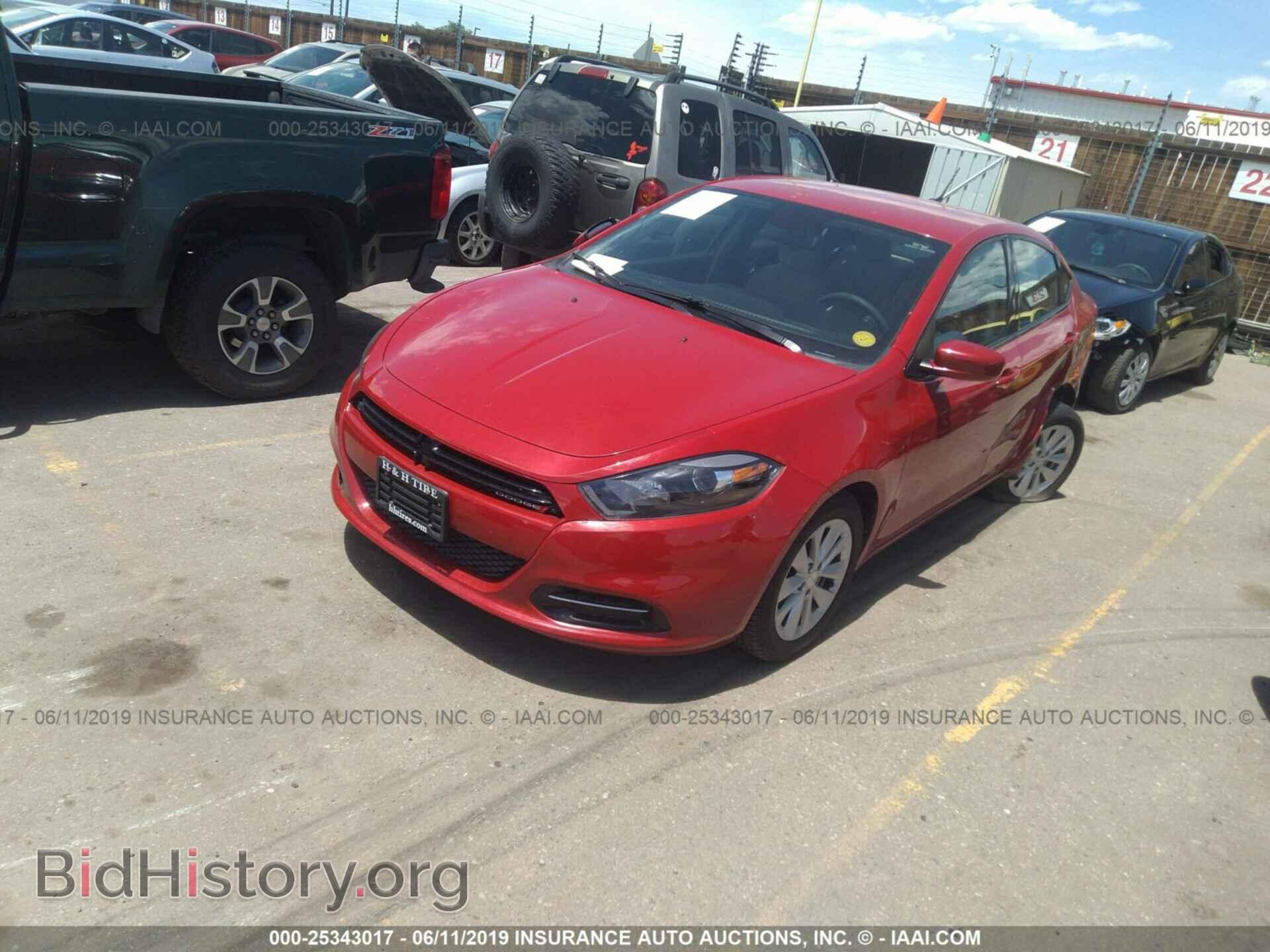 2014 DODGE DART - VIN: 1C3CDFBB7ED860355 - Фото 2