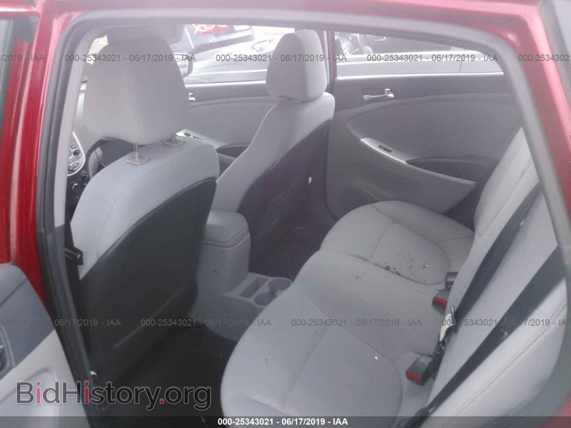 2013 HYUNDAI ACCENT - VIN: KMHCU5AE9DU104487 - Фото 8