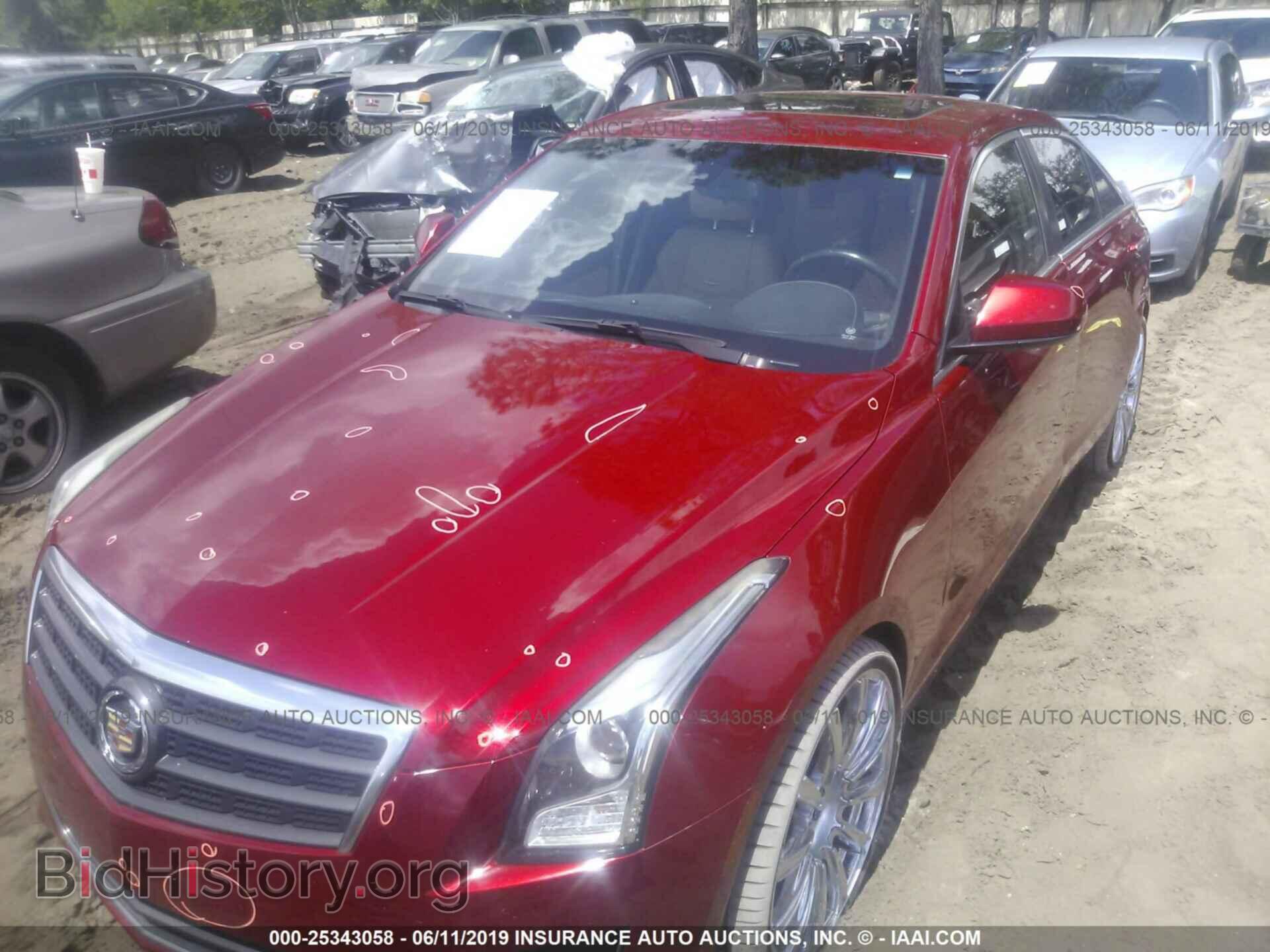 2014 CADILLAC ATS - VIN: 1G6AA5RX5E0120773 - Фото 2