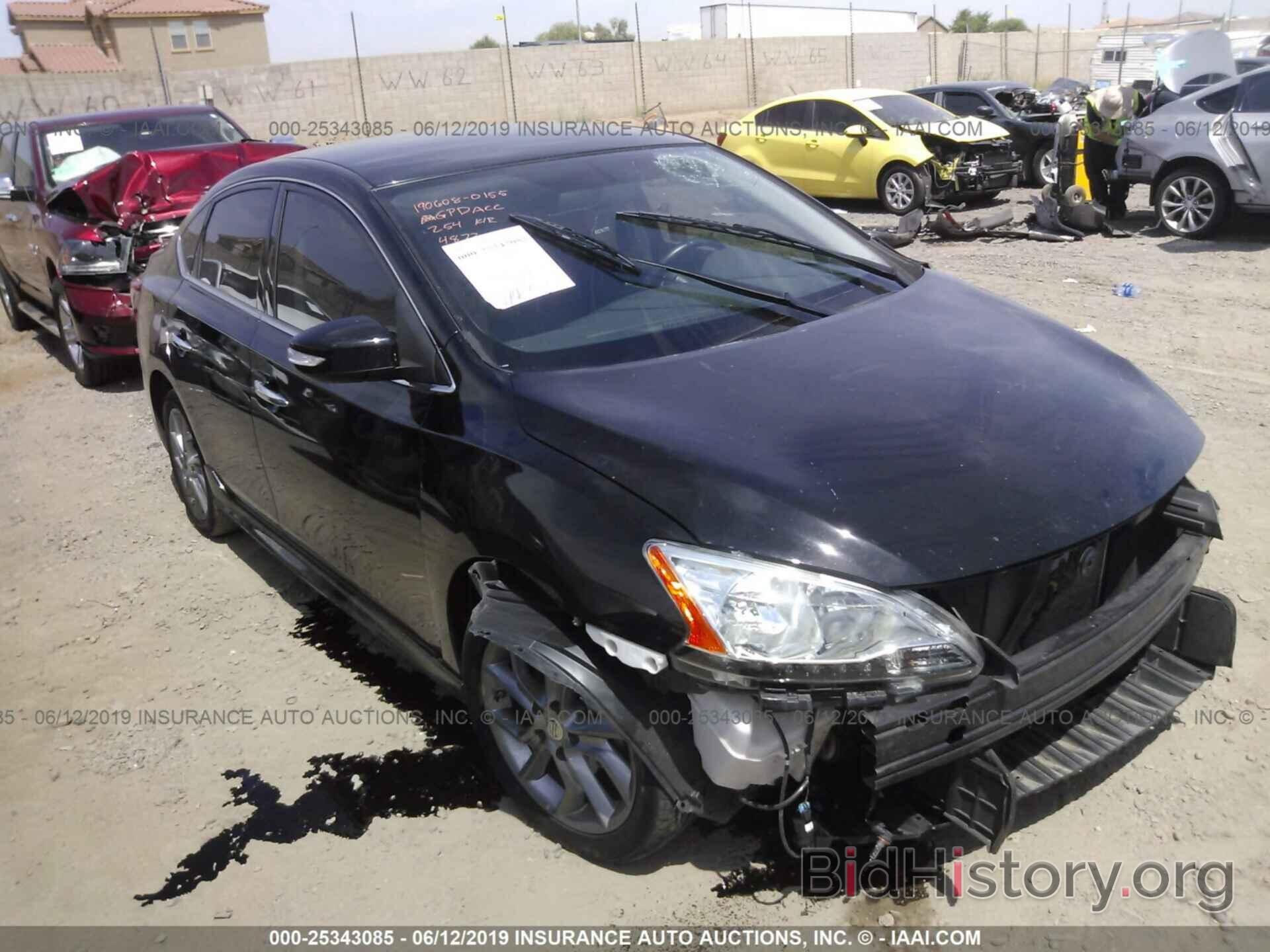 Photo 3N1AB7AP0FY374872 - NISSAN SENTRA 2015