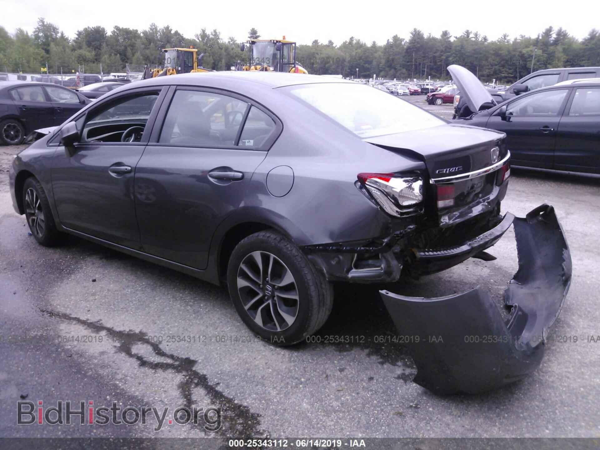 2013 HONDA CIVIC - VIN: 2HGFB2F89DH534856 - Фото 3