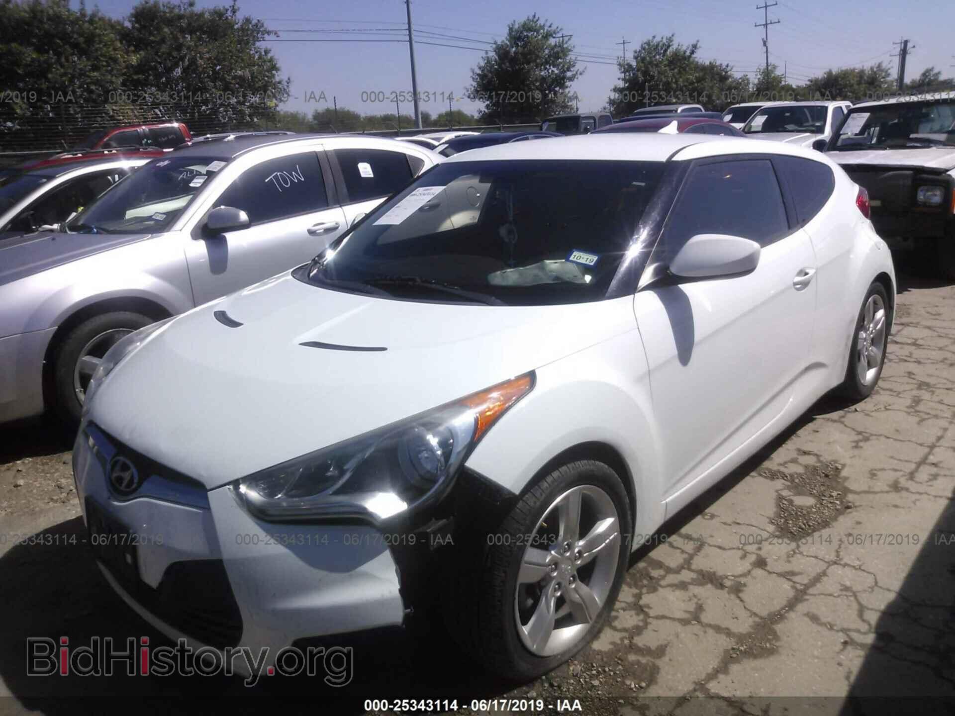 2013 HYUNDAI VELOSTER - VIN: KMHTC6AD1DU088012 - Фото 2