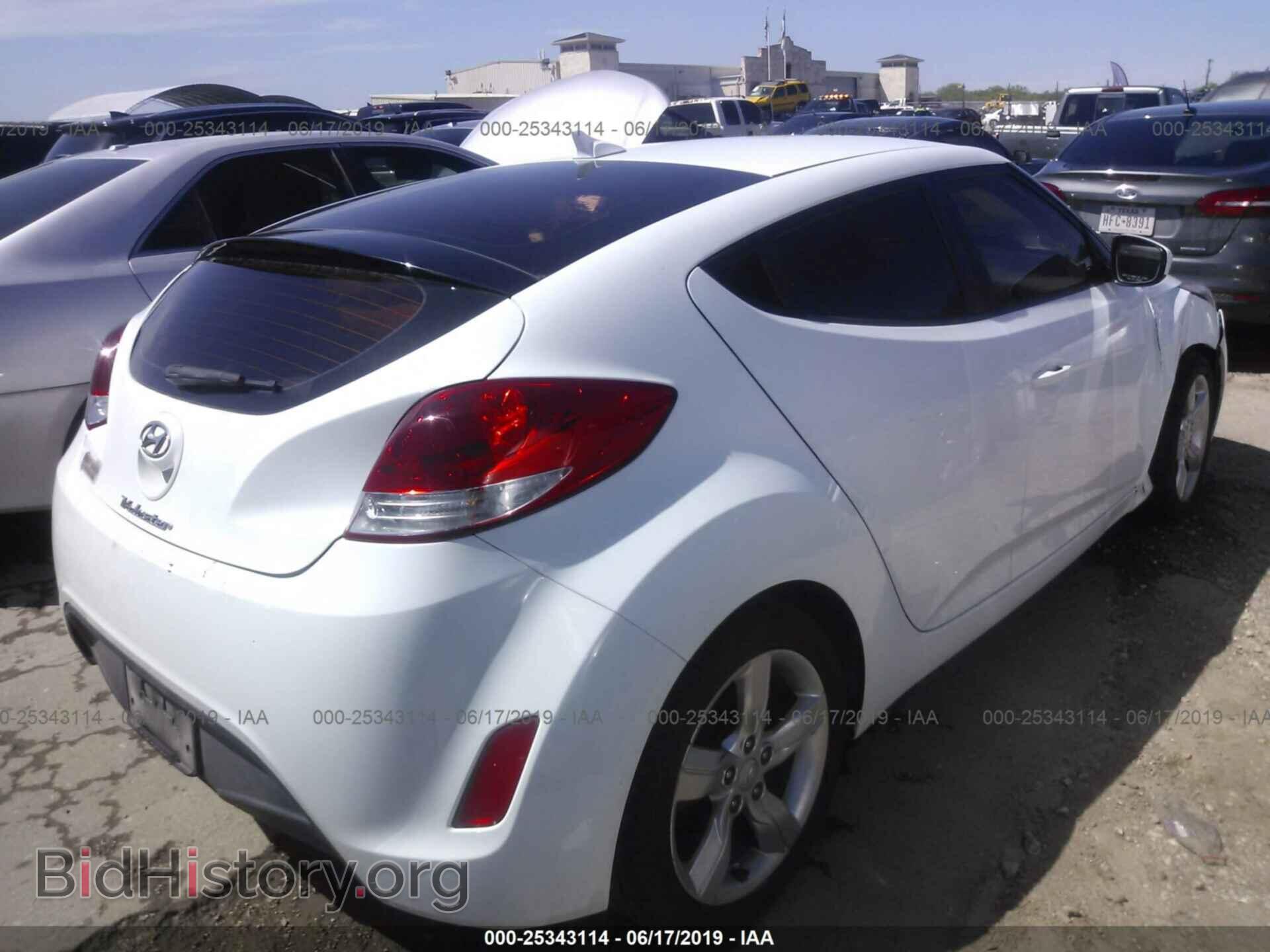 2013 HYUNDAI VELOSTER - VIN: KMHTC6AD1DU088012 - Фото 4