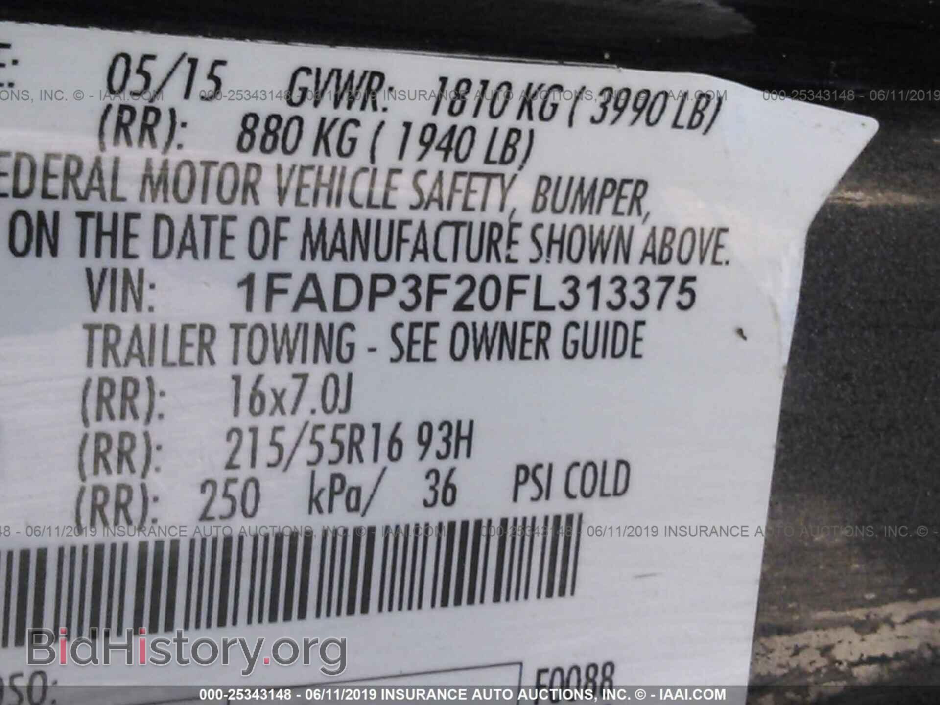 2015 FORD FOCUS - VIN: 1FADP3F20FL313375 - Photo 9