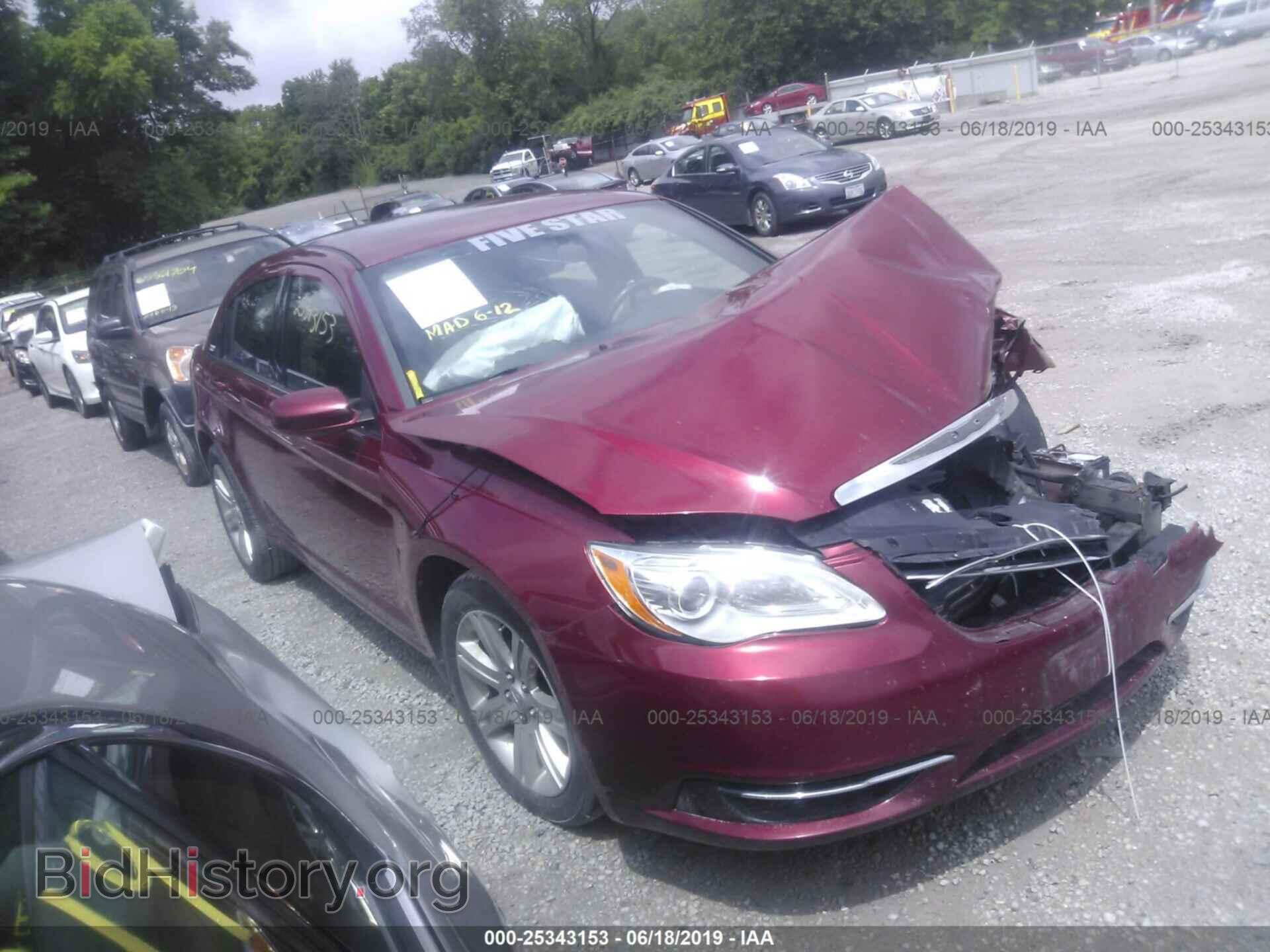Фотография 1C3CCBBB1DN694662 - CHRYSLER 200 2013
